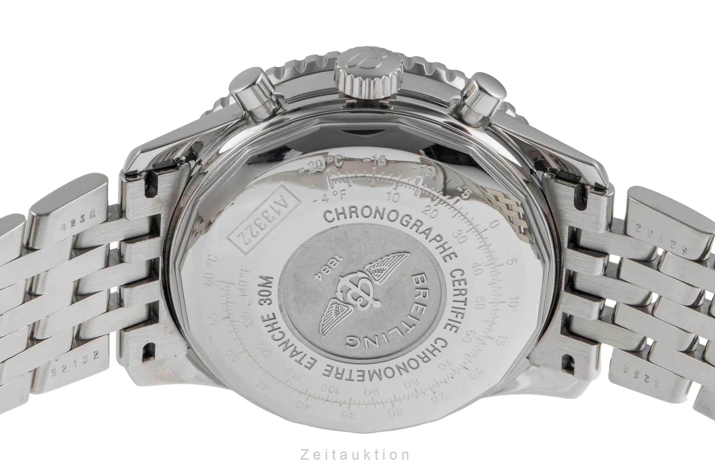 Breitling Old Navitimer chronograph steel automatic men's watch A13322  [2503356] - Image 12