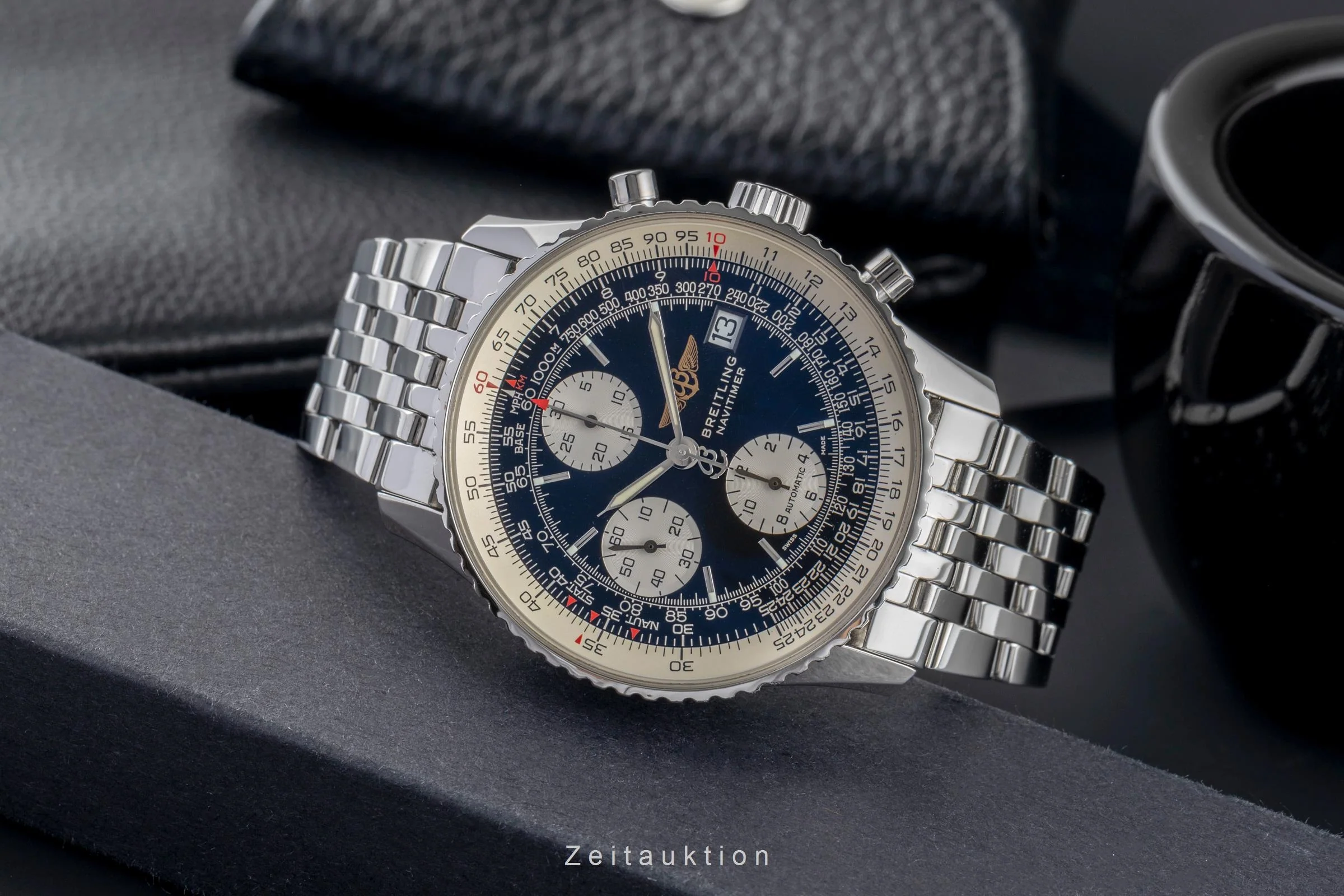 Breitling Old Navitimer chronograph steel automatic men's watch A13322  [2503356] - Image 3