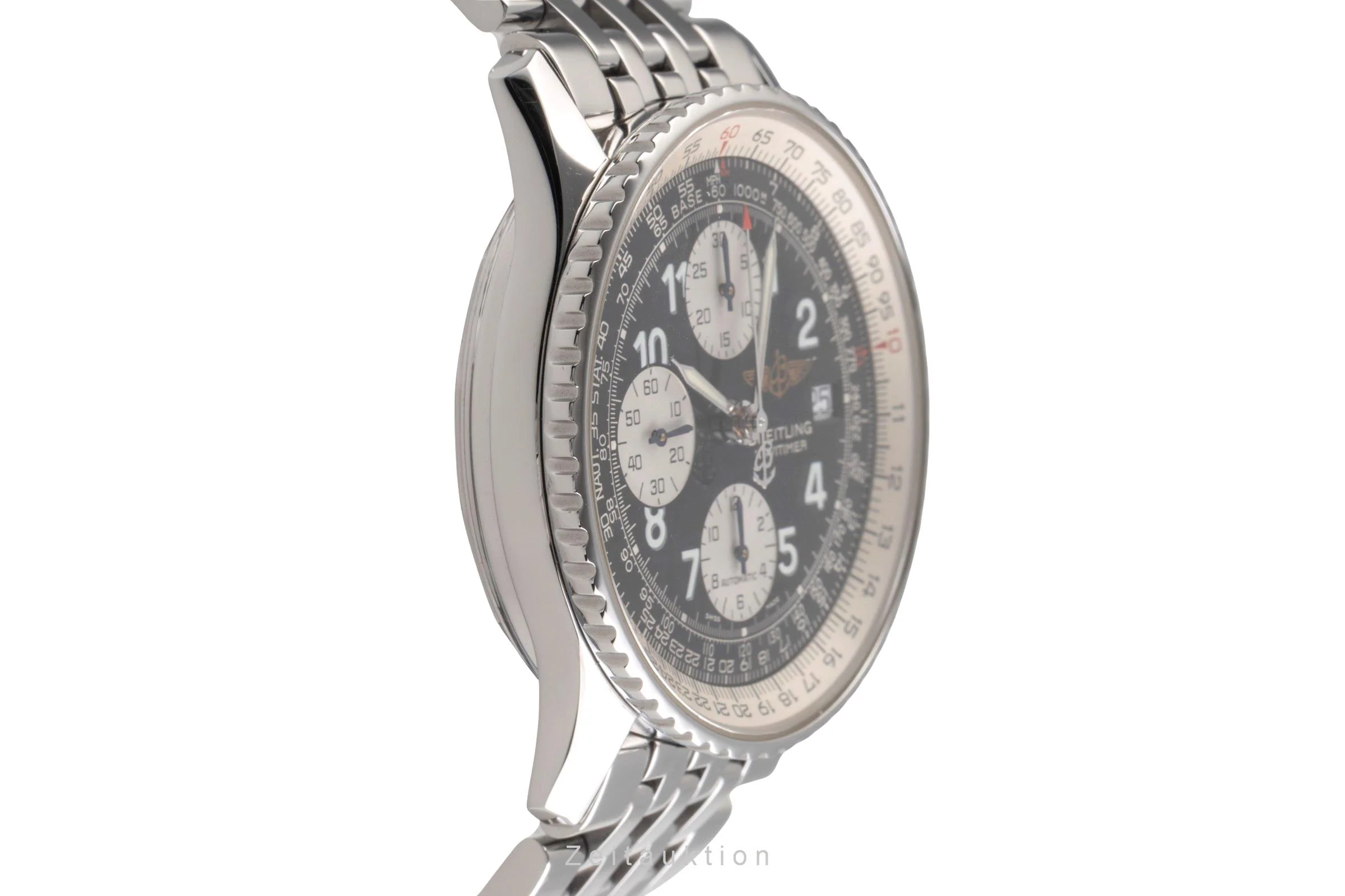 Breitling Old Navitimer chronograph steel automatic men's watch A13322  [2504712] - Image 8