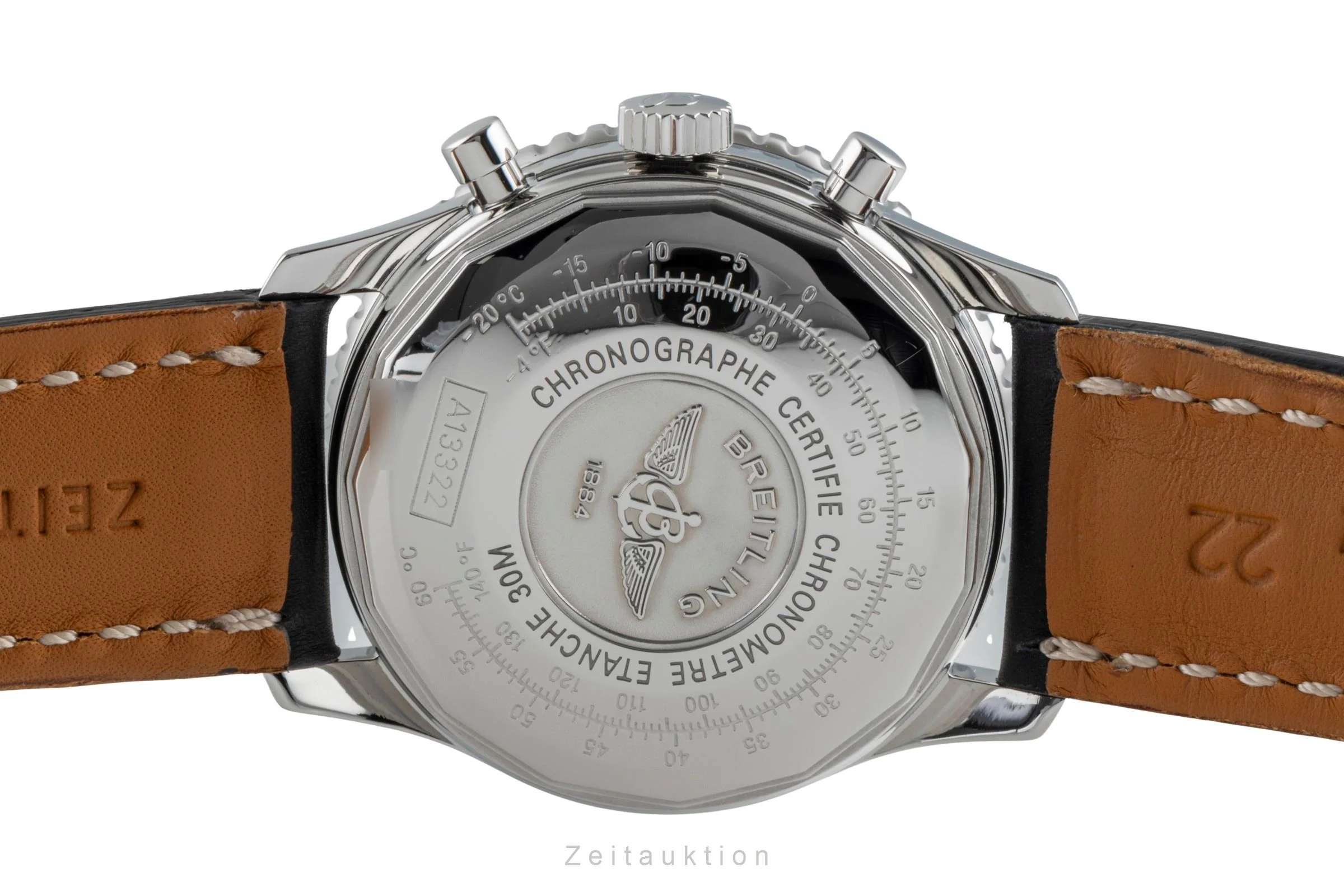 Breitling Old Navitimer chronograph steel automatic men's watch A13322  [2505796] - Image 11