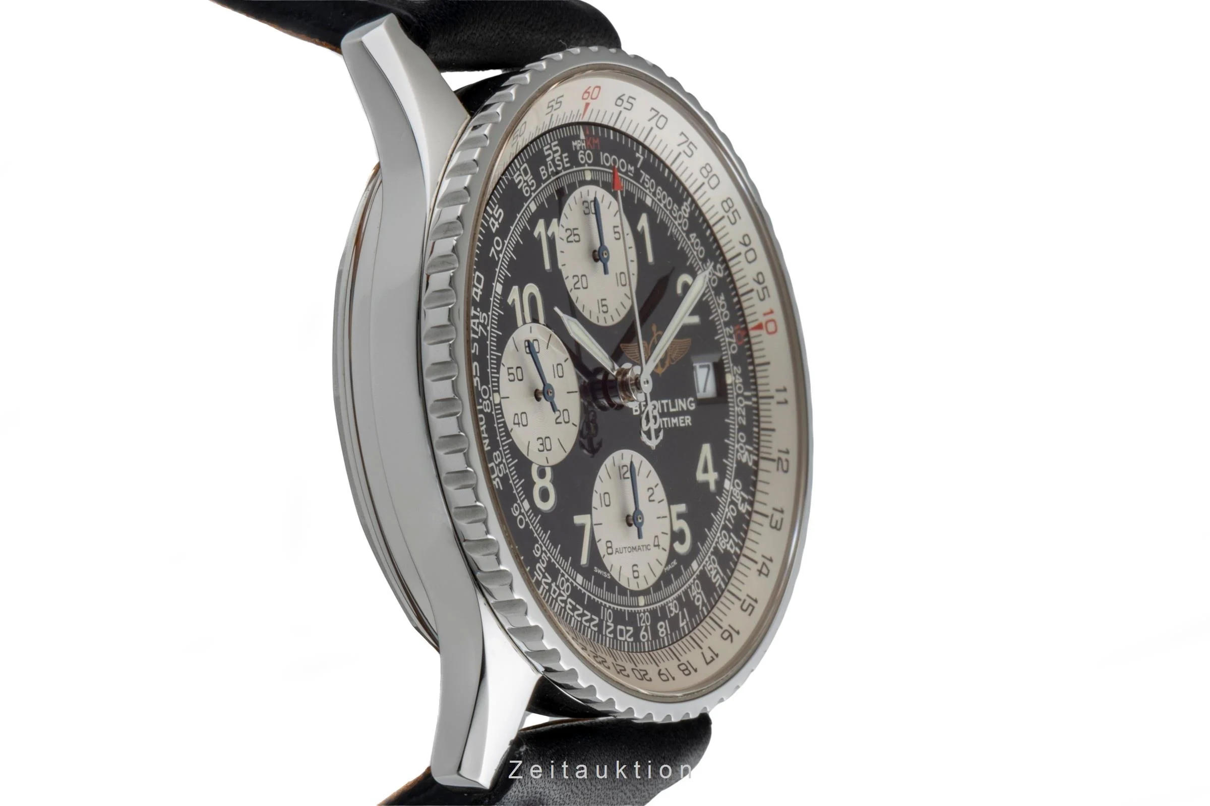 Breitling Old Navitimer chronograph steel automatic men's watch A13322  [2505796] - Image 8