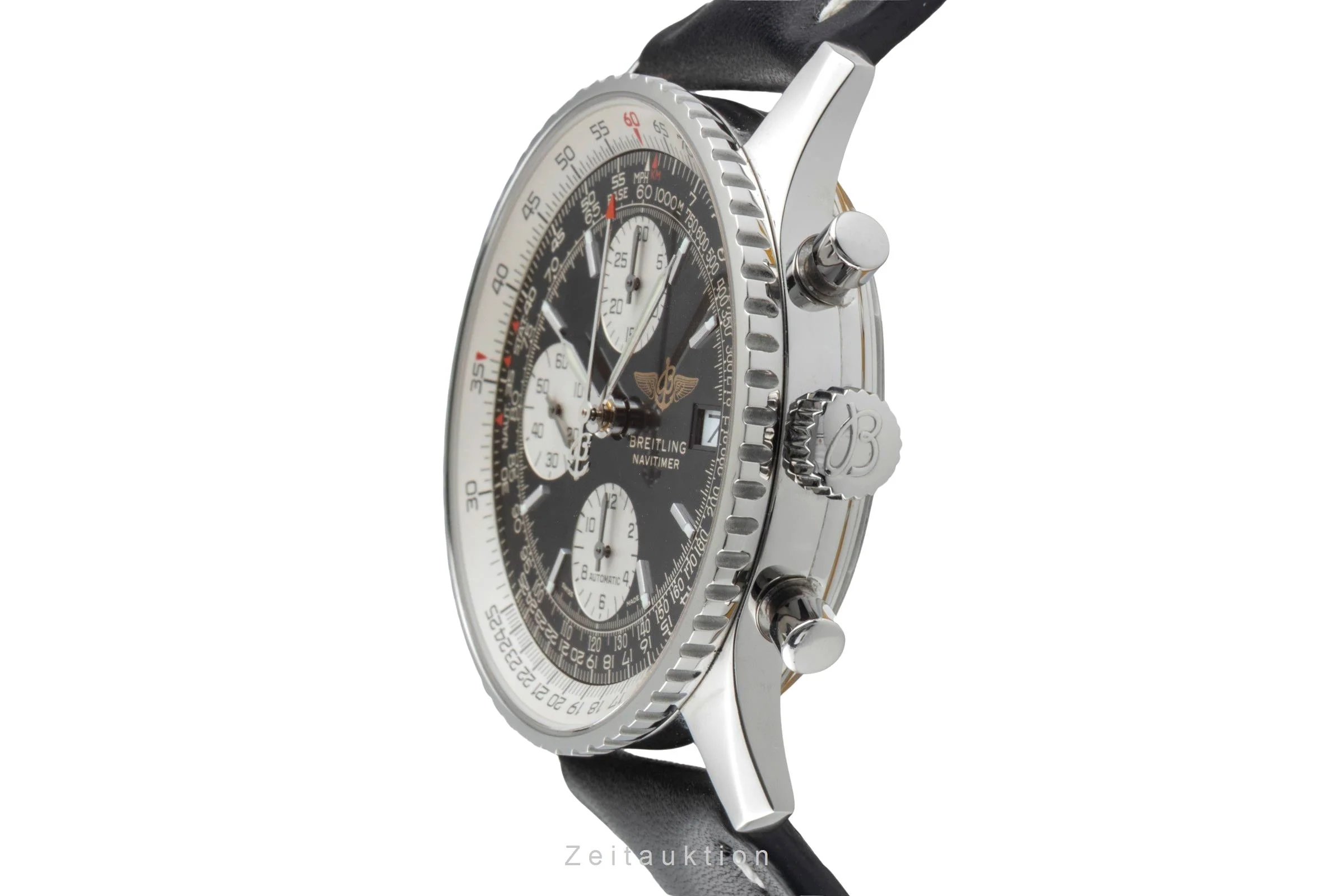 Breitling Old Navitimer chronograph steel automatic men's watch A13322  [2507065] - Image 7