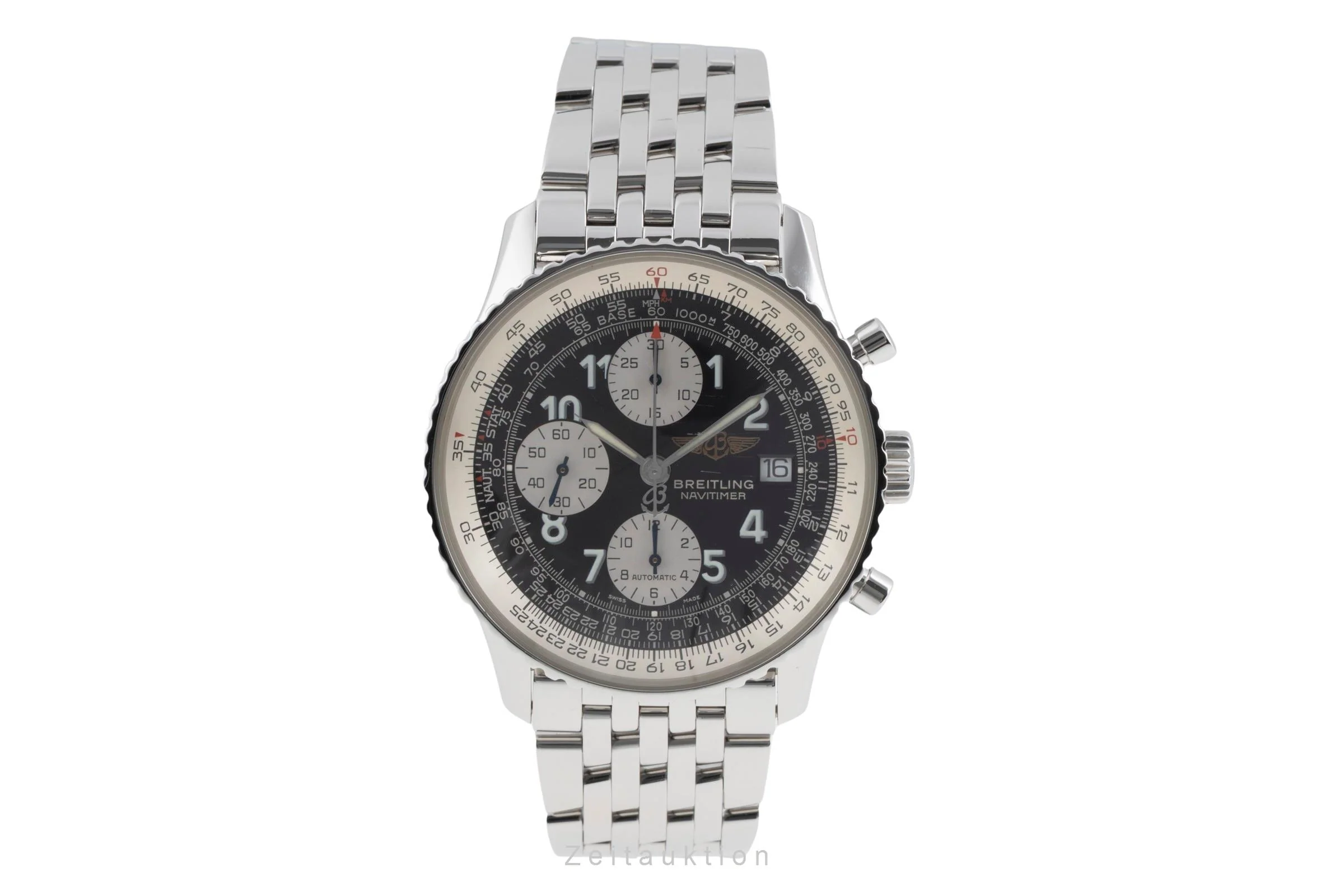 Breitling Old Navitimer chronograph steel automatic men's watch A13322 LP: 9850EUR  [2600482] - Image 5