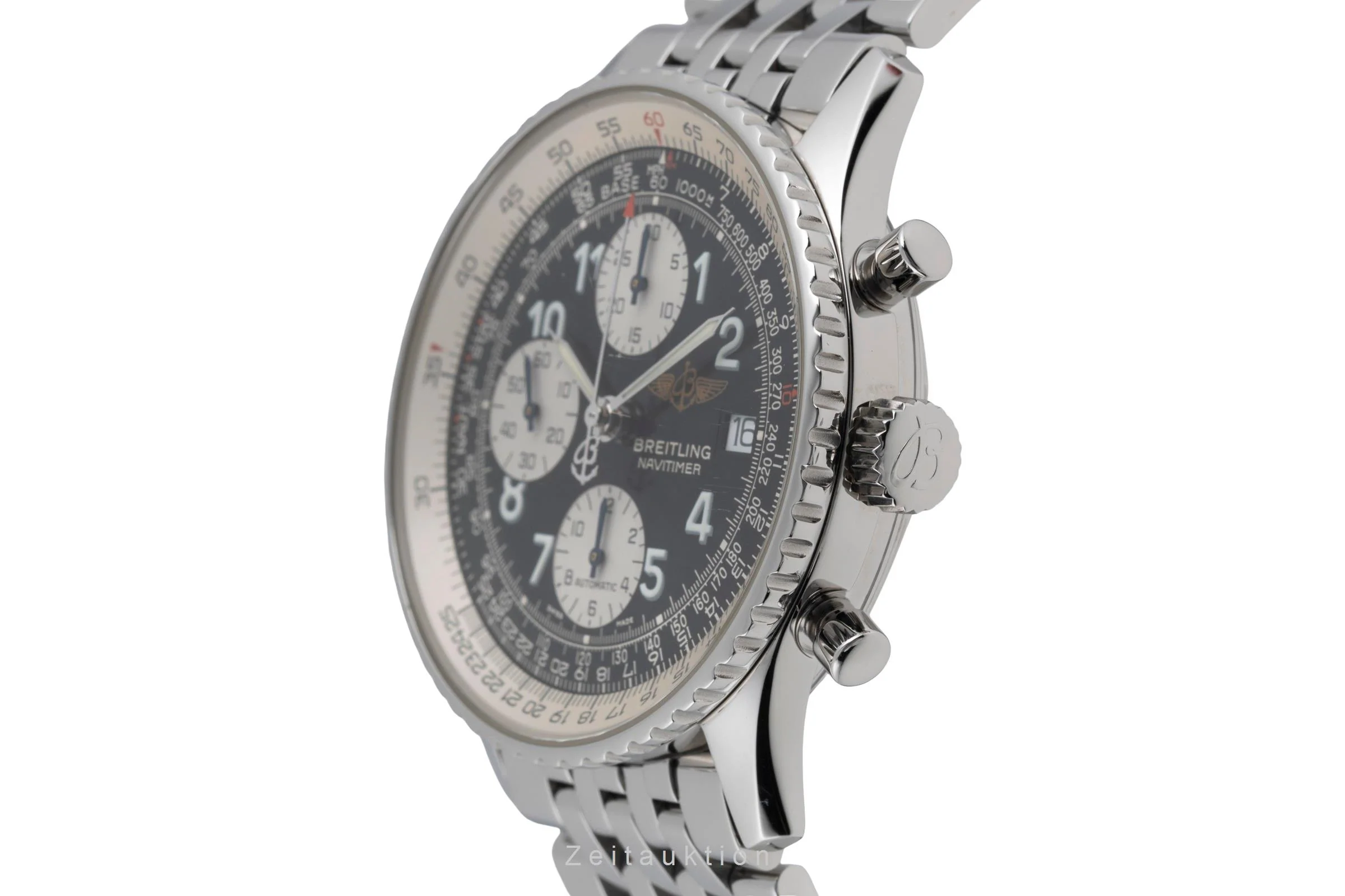 Breitling Old Navitimer chronograph steel automatic men's watch A13322 LP: 9850EUR  [2600482] - Image 7