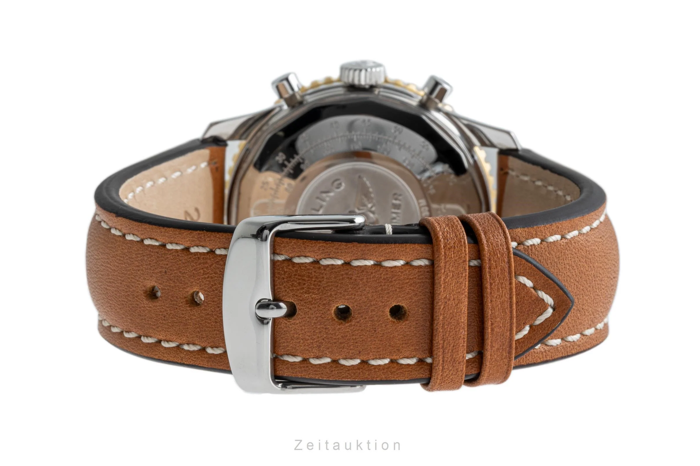 Breitling Old Navitimer chronograph steel / gold automatic men's watch D13022  [2304572] - Image 13