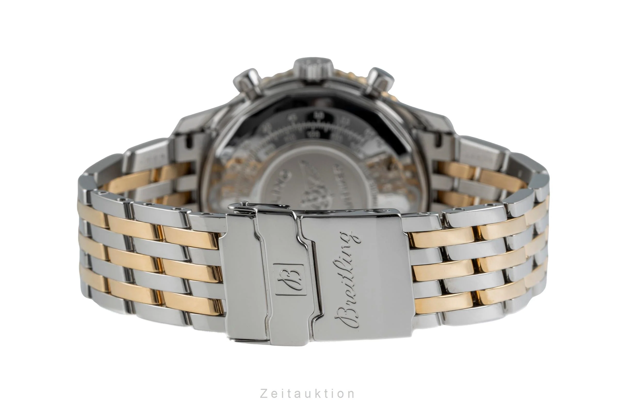 Breitling Old Navitimer chronograph steel / gold automatic men's watch D13022  [2504470] - Image 14