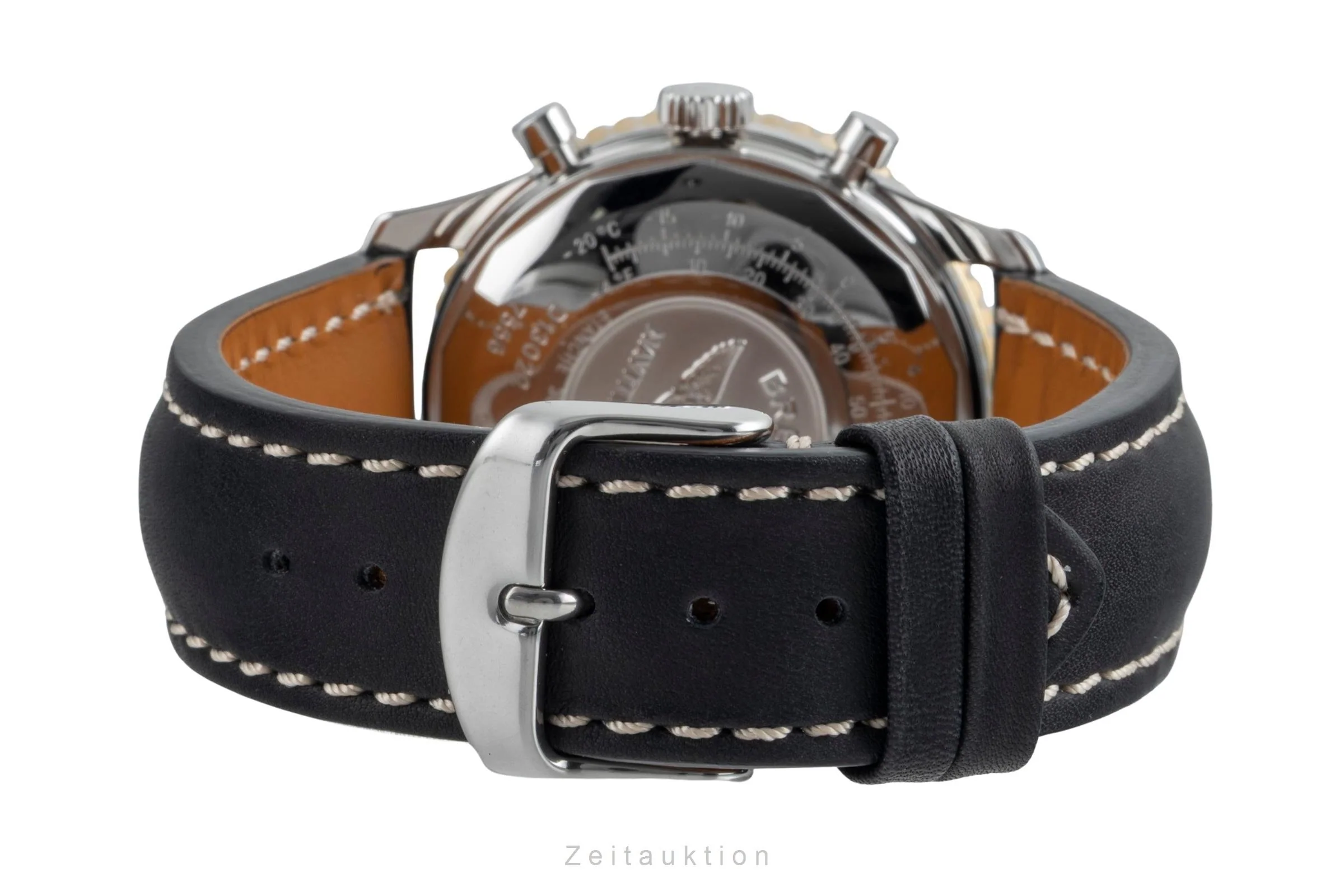 Breitling Old Navitimer chronograph steel / gold automatic men's watch D13022  [2507019] - Image 14