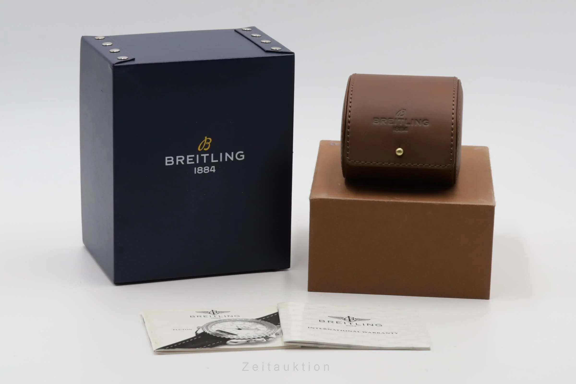 Breitling Pluton chronograph steel quartz men's watch A51038  [2206976] - Image 8