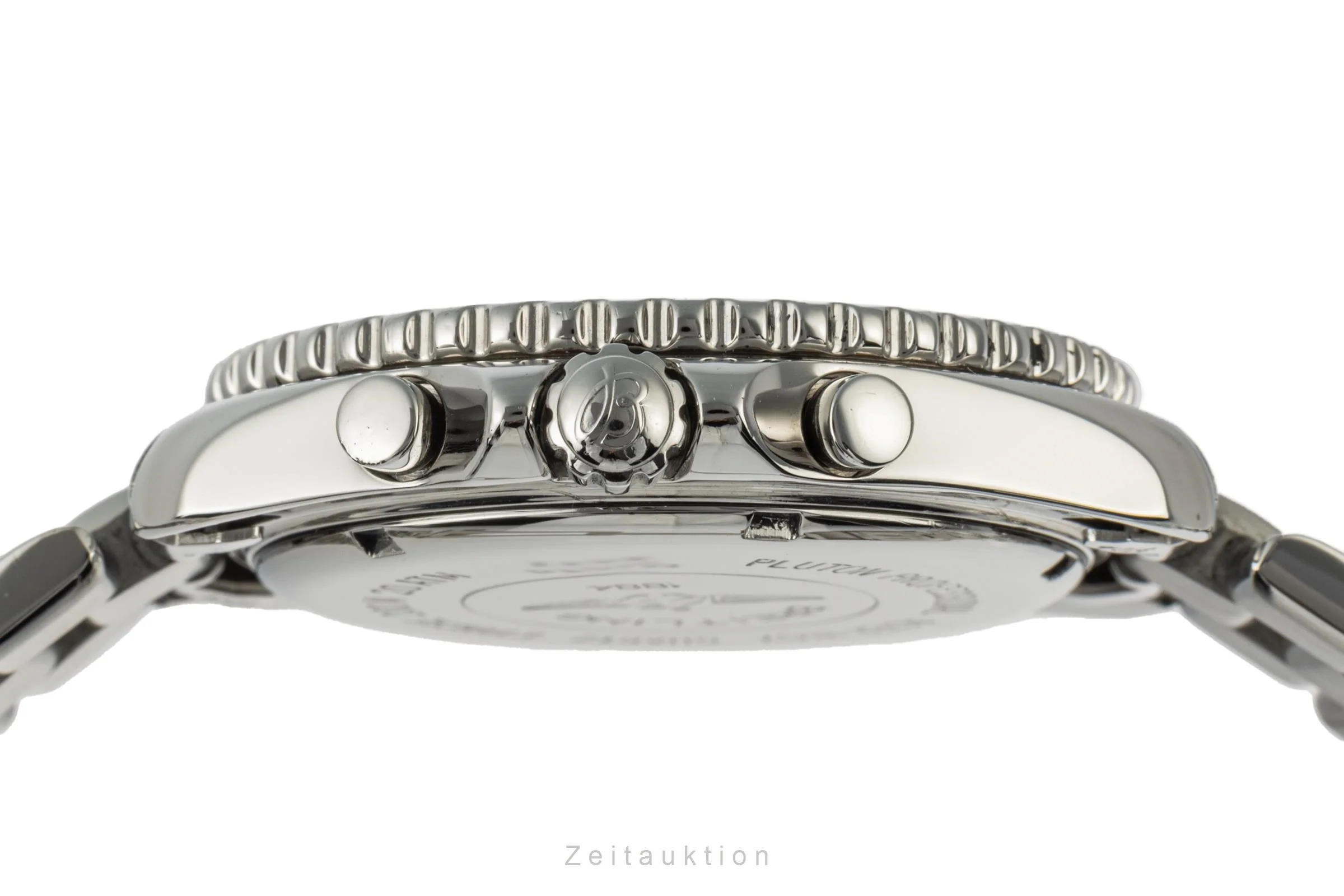 Breitling Pluton chronograph steel quartz men's watch A51038  [2206976] - Image 9