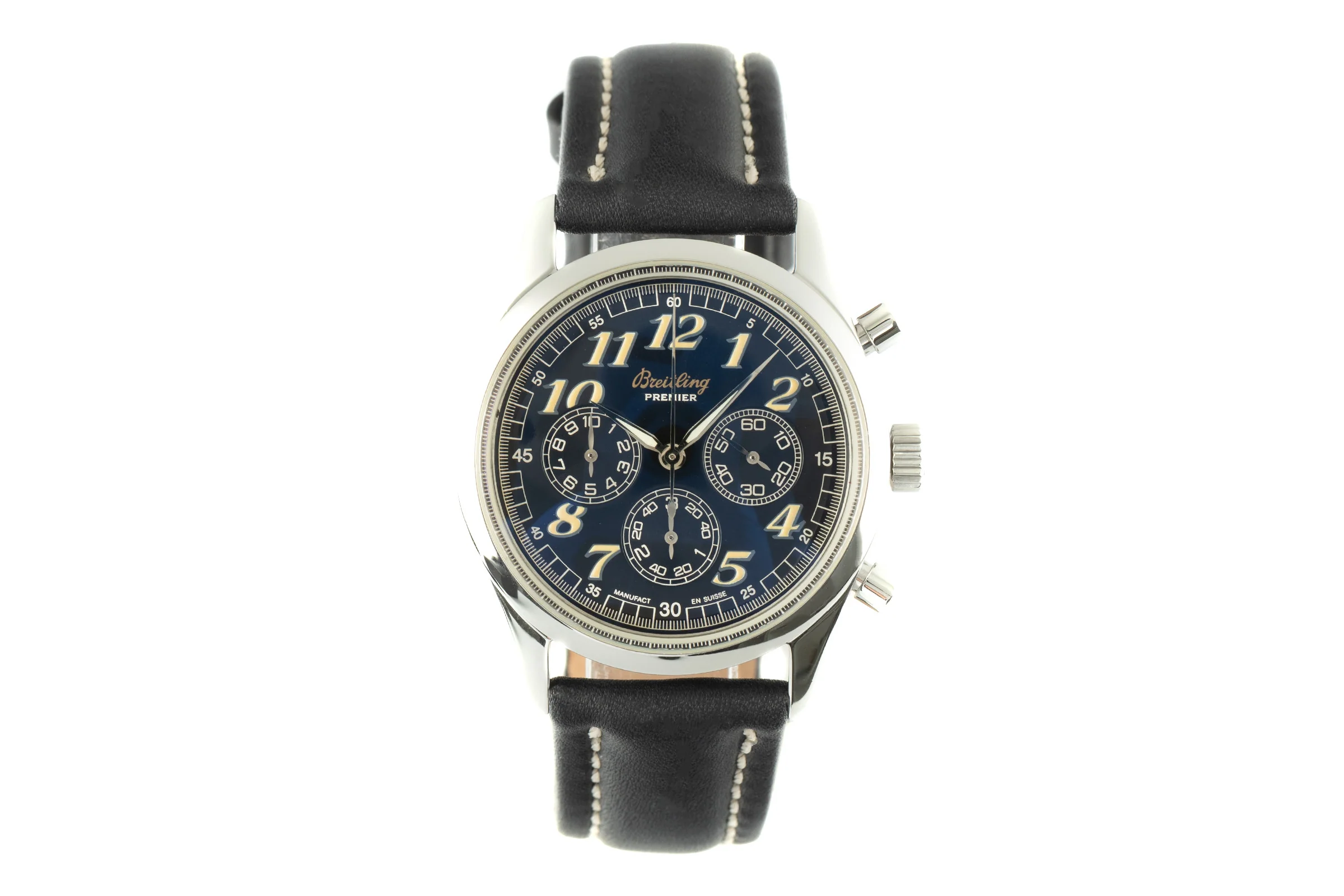 Breitling Premier chronograph steel automatic men's watch A40035  [2105021] - Image 4