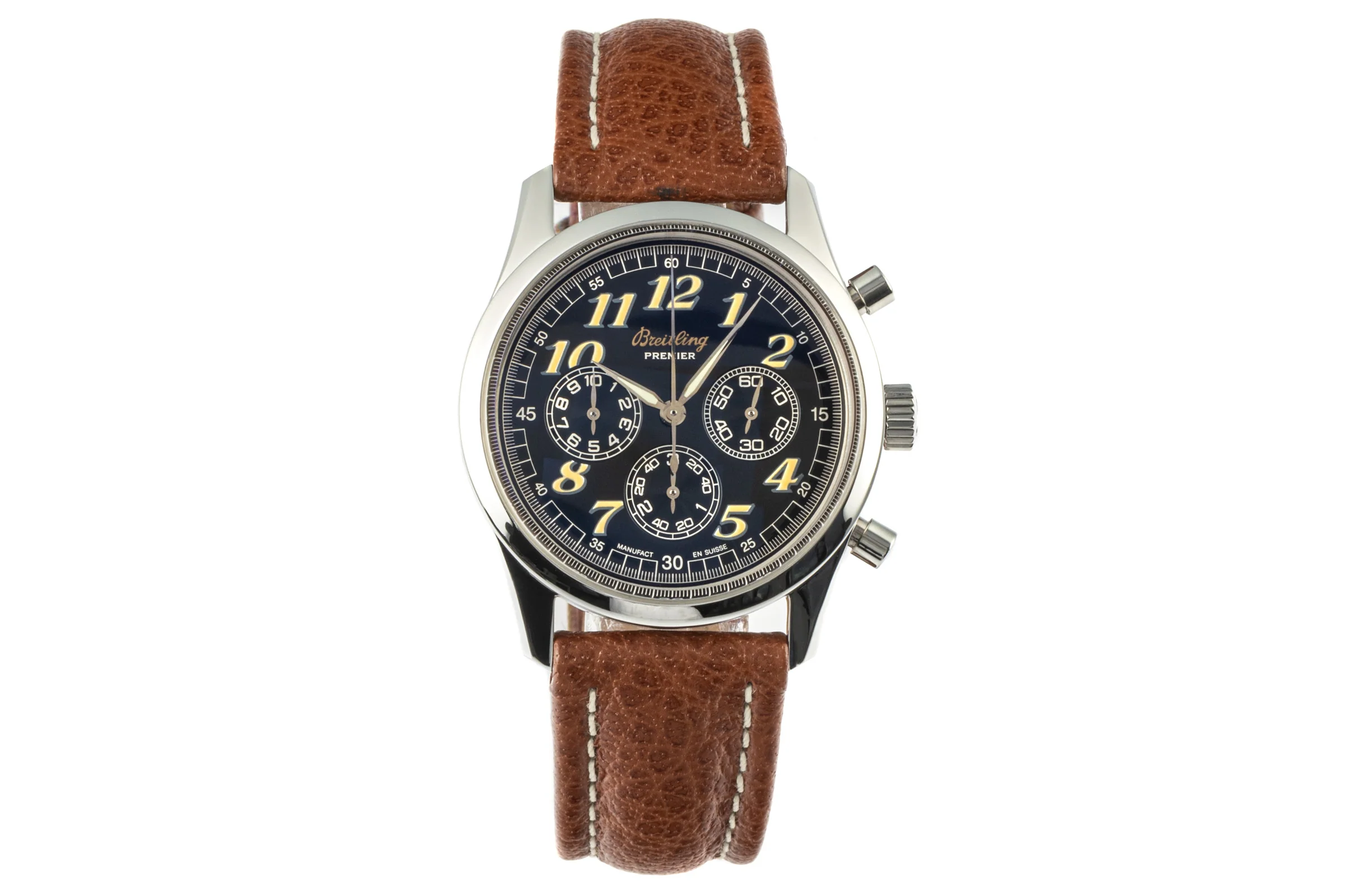 Breitling Premier chronograph steel automatic men's watch A40035 LP: 7800EUR  [2207713] - Image 4