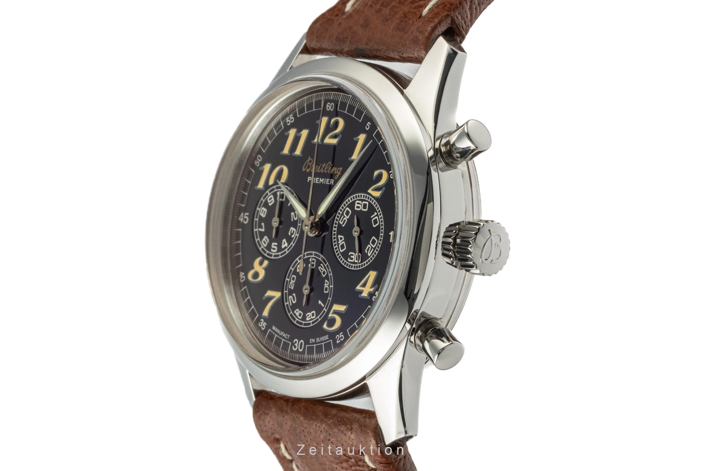 Breitling Premier chronograph steel automatic men's watch A40035 LP: 7800EUR  [2207713] - Image 6