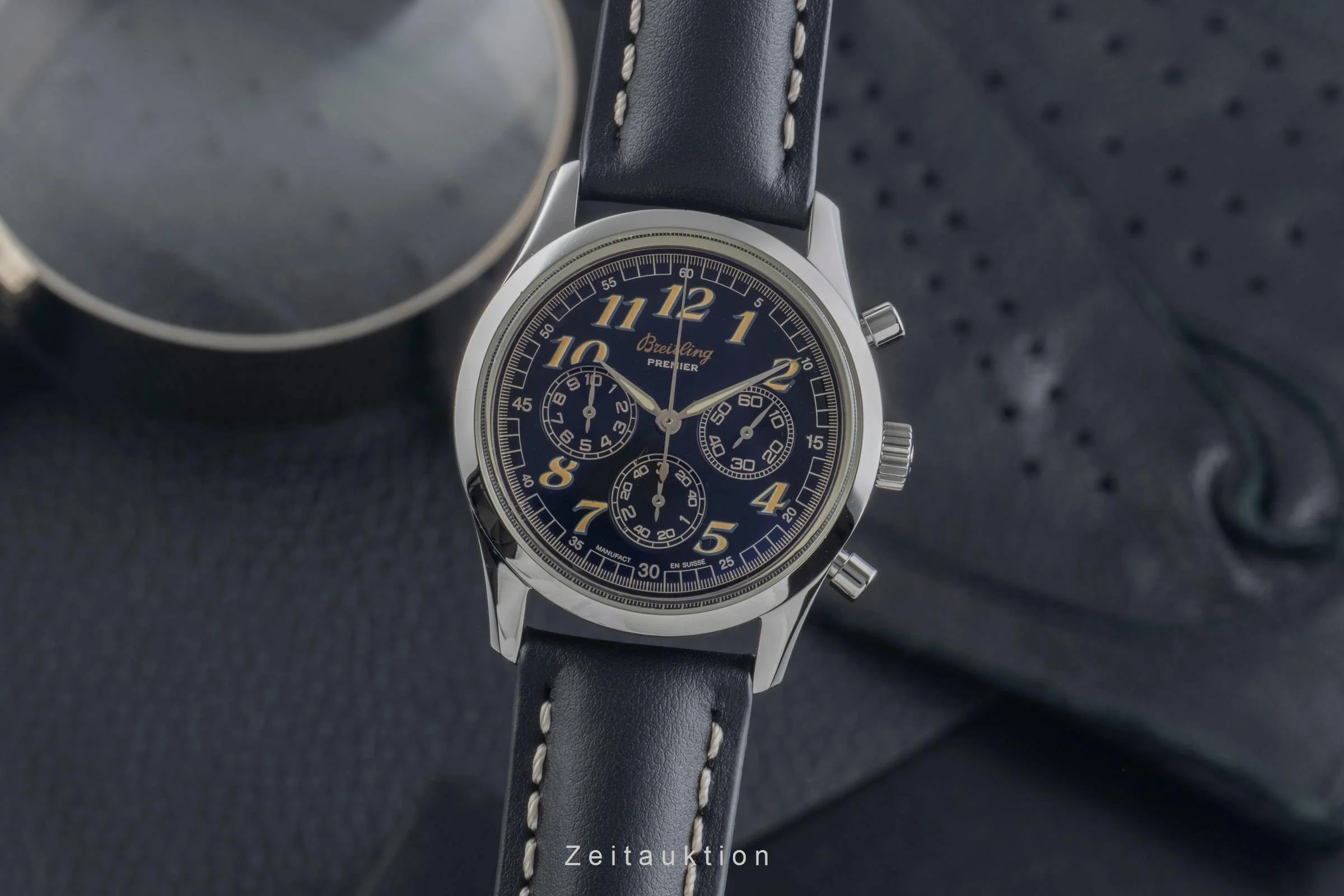 Breitling Premier chronograph steel automatic men's watch A40035  [2500816] - Image 2