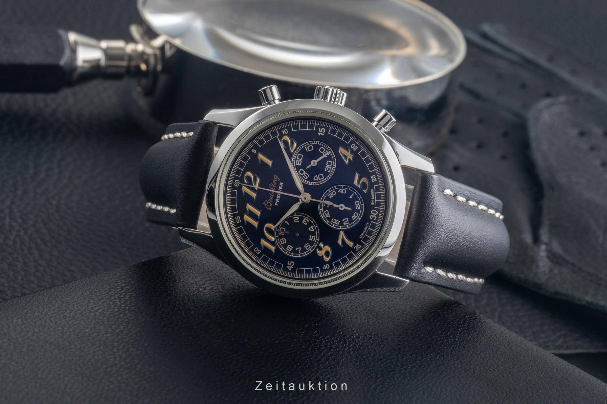 Breitling Premier chronograph steel automatic men's watch A40035  [2500816] - Image 3