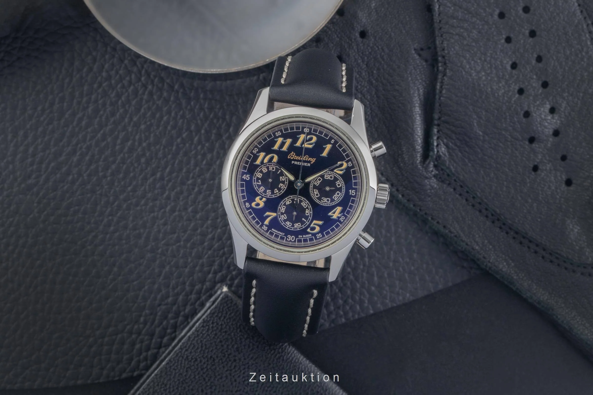 Breitling Premier chronograph steel automatic men's watch A40035  [2500816] - Image 4