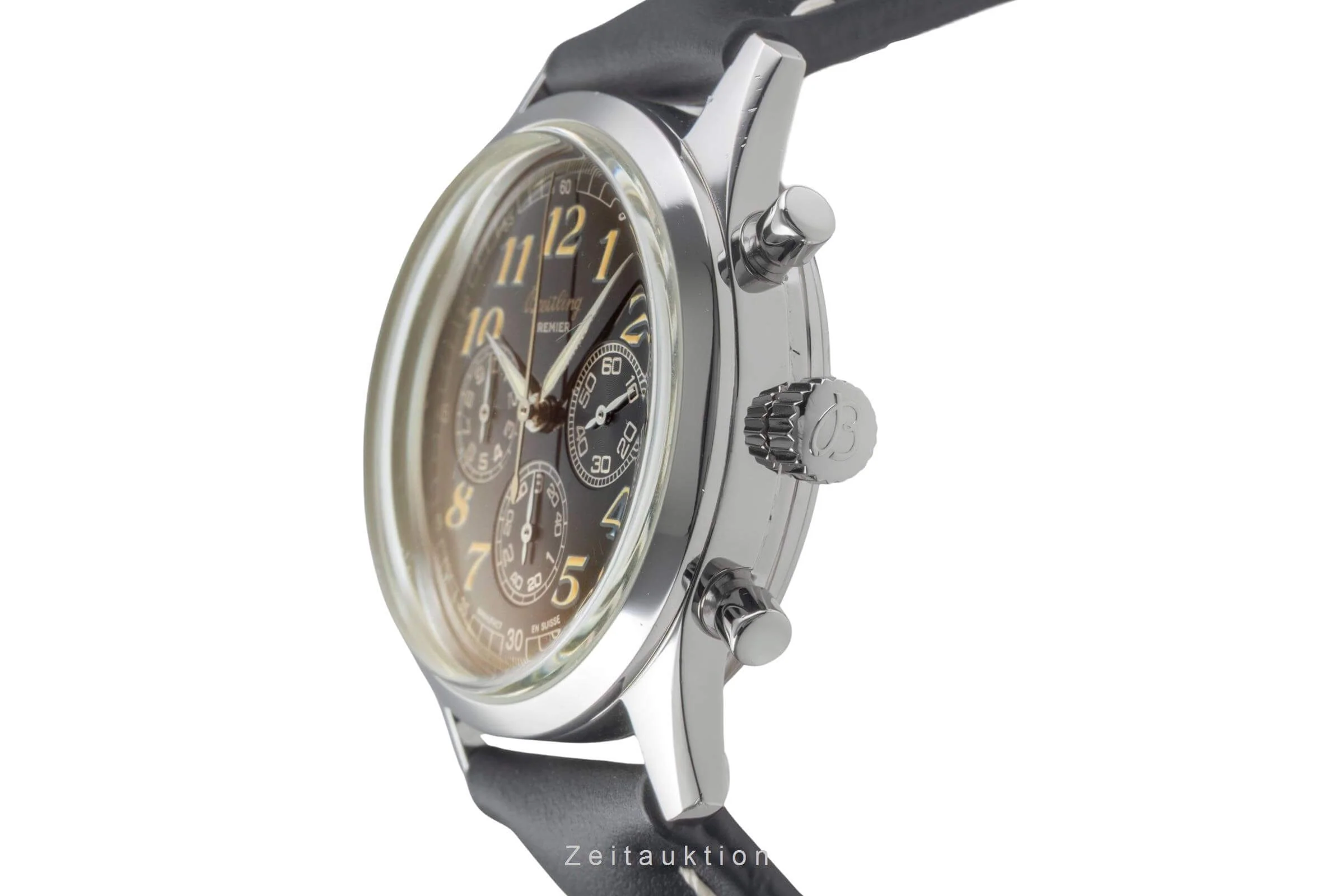 Breitling Premier chronograph steel automatic men's watch A40035  [2500816] - Image 7