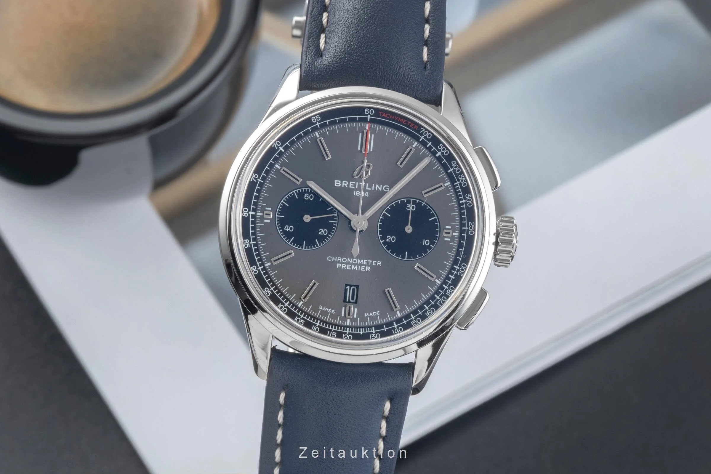 Breitling Premier chronograph steel automatic men's watch AB0118 LP: 8550EUR  [2501200] - Image 2