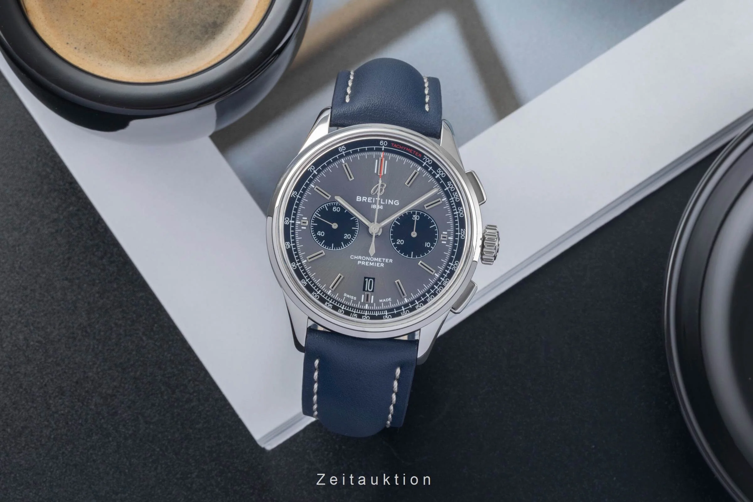 Breitling Premier chronograph steel automatic men's watch AB0118 LP: 8550EUR  [2501200] - Image 4