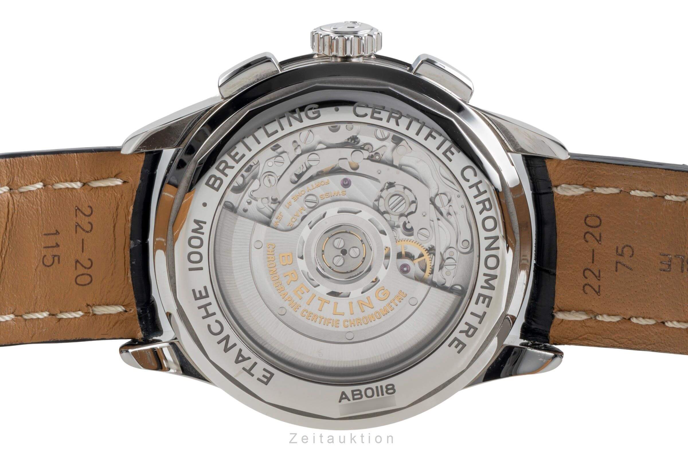 Breitling Premier chronograph steel automatic men's watch AB0118  [2501748] - Image 10