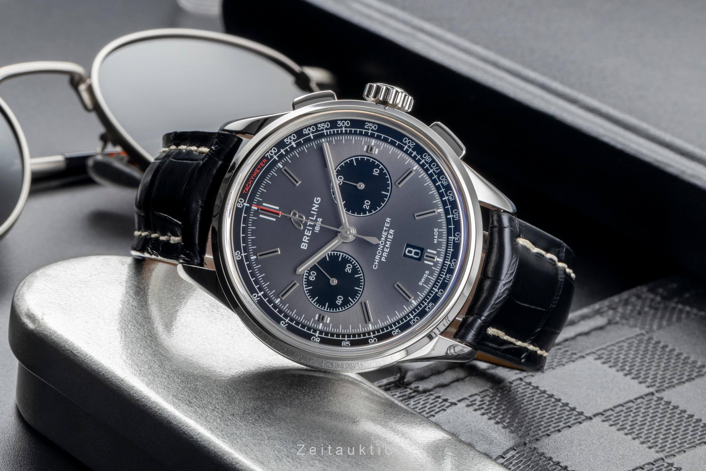 Breitling Premier chronograph steel automatic men's watch AB0118  [2501748] - Image 3