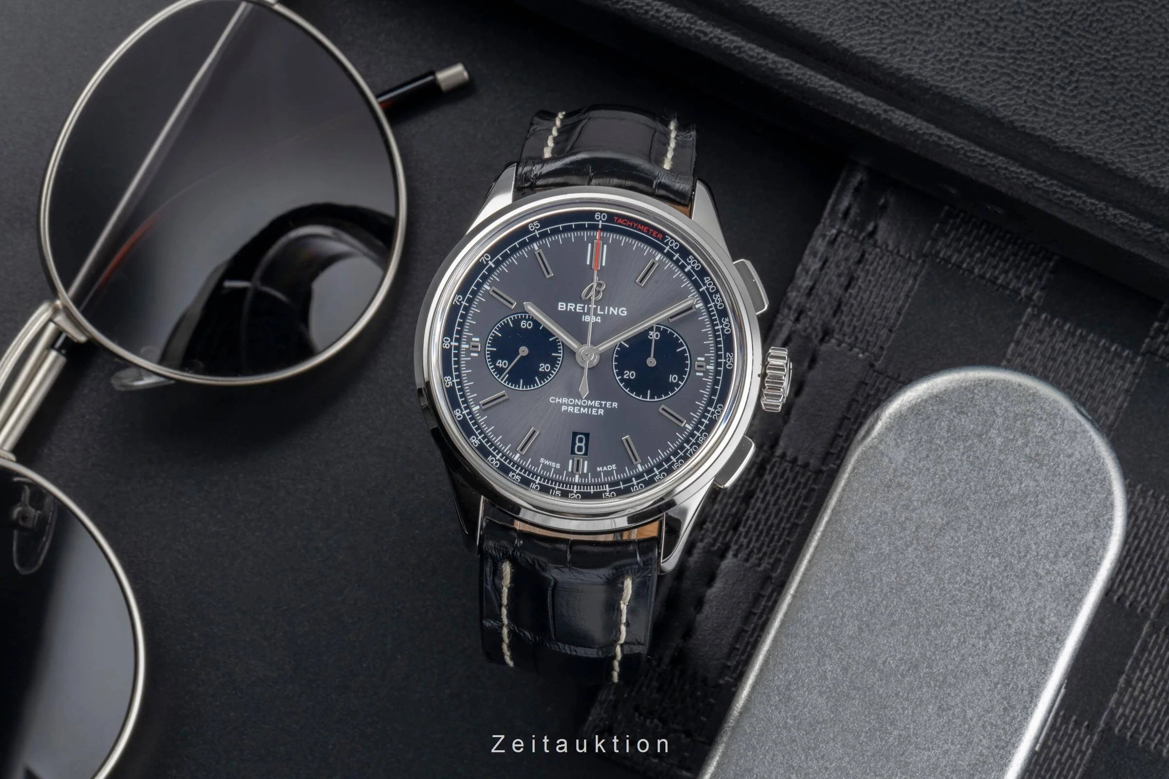 Breitling Premier chronograph steel automatic men's watch AB0118  [2501748] - Image 4