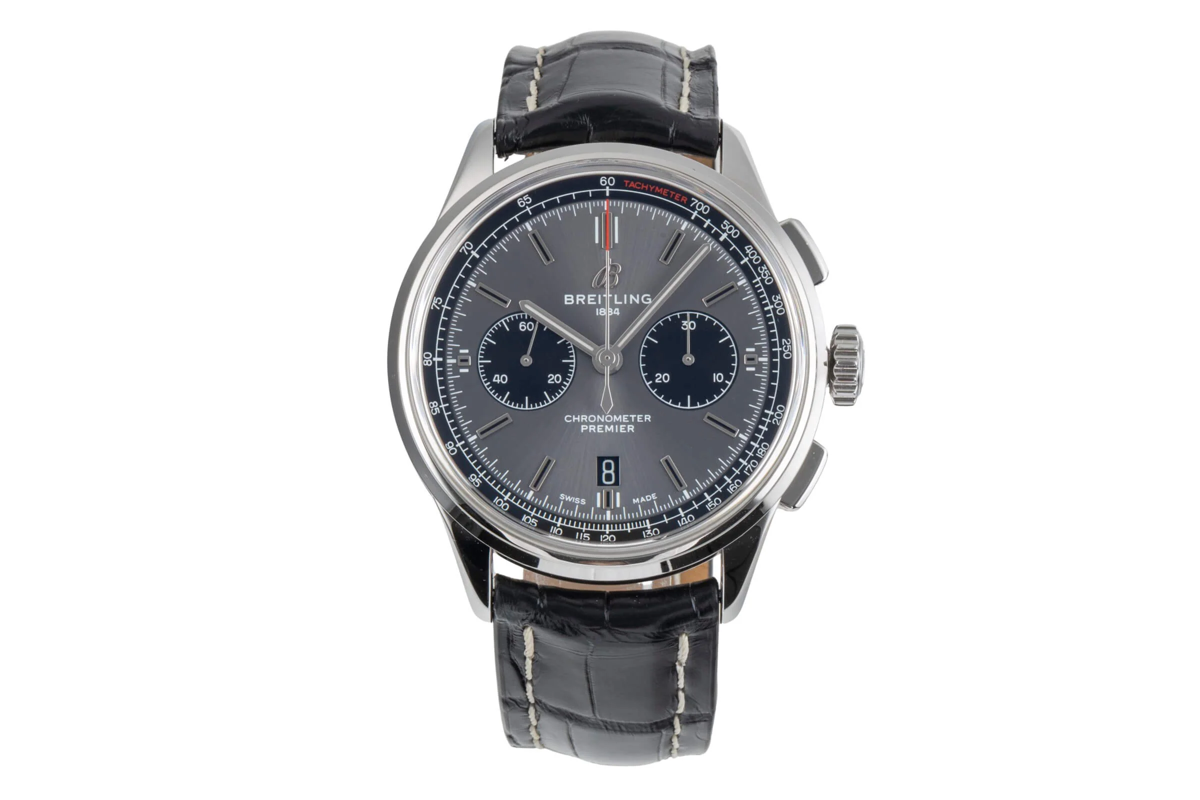 Breitling Premier chronograph steel automatic men's watch AB0118  [2501748] - Image 5