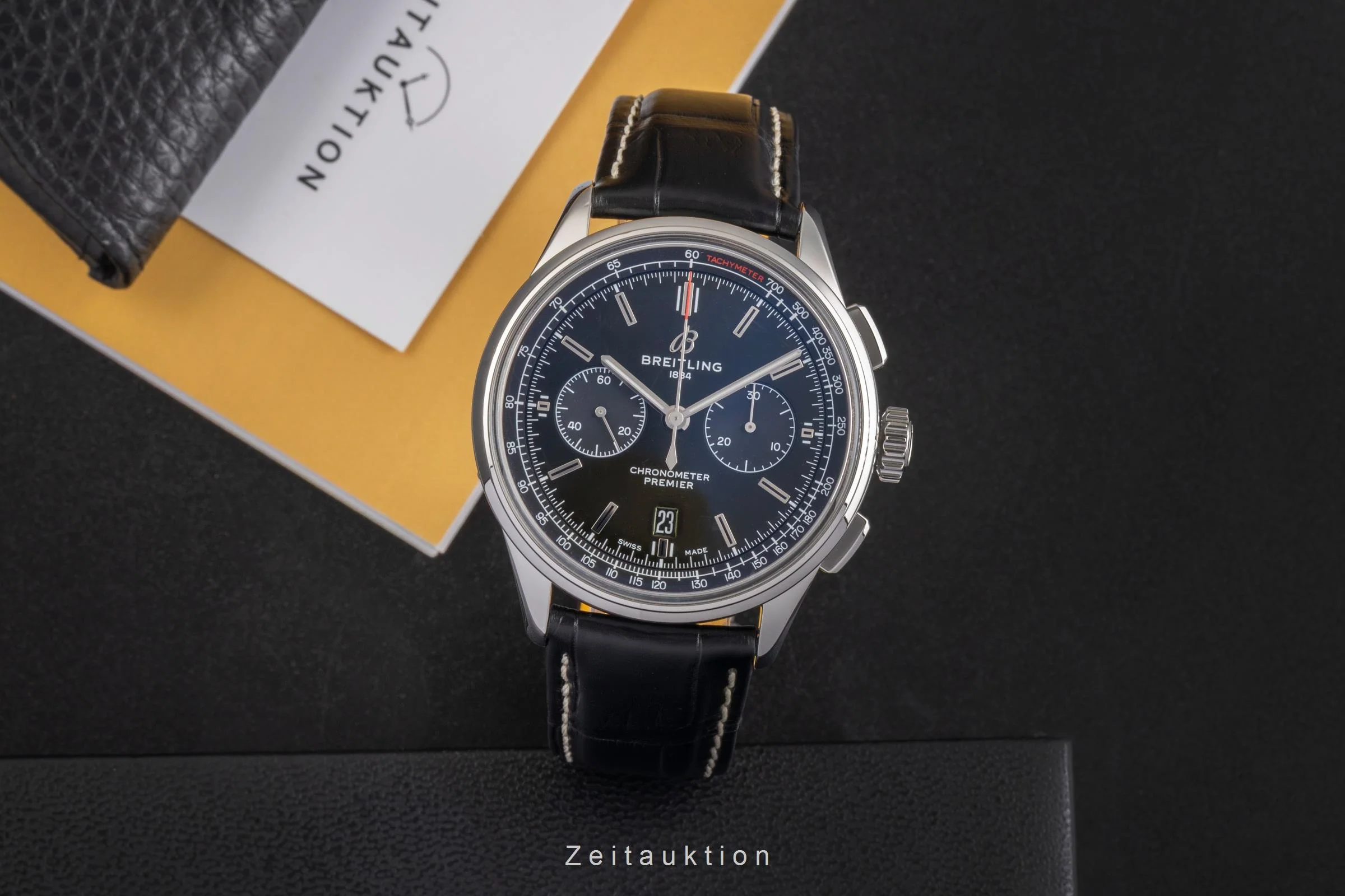 Breitling Premier chronograph steel automatic men's watch AB0118 LP: 8850EUR  [2503518] - Image 4