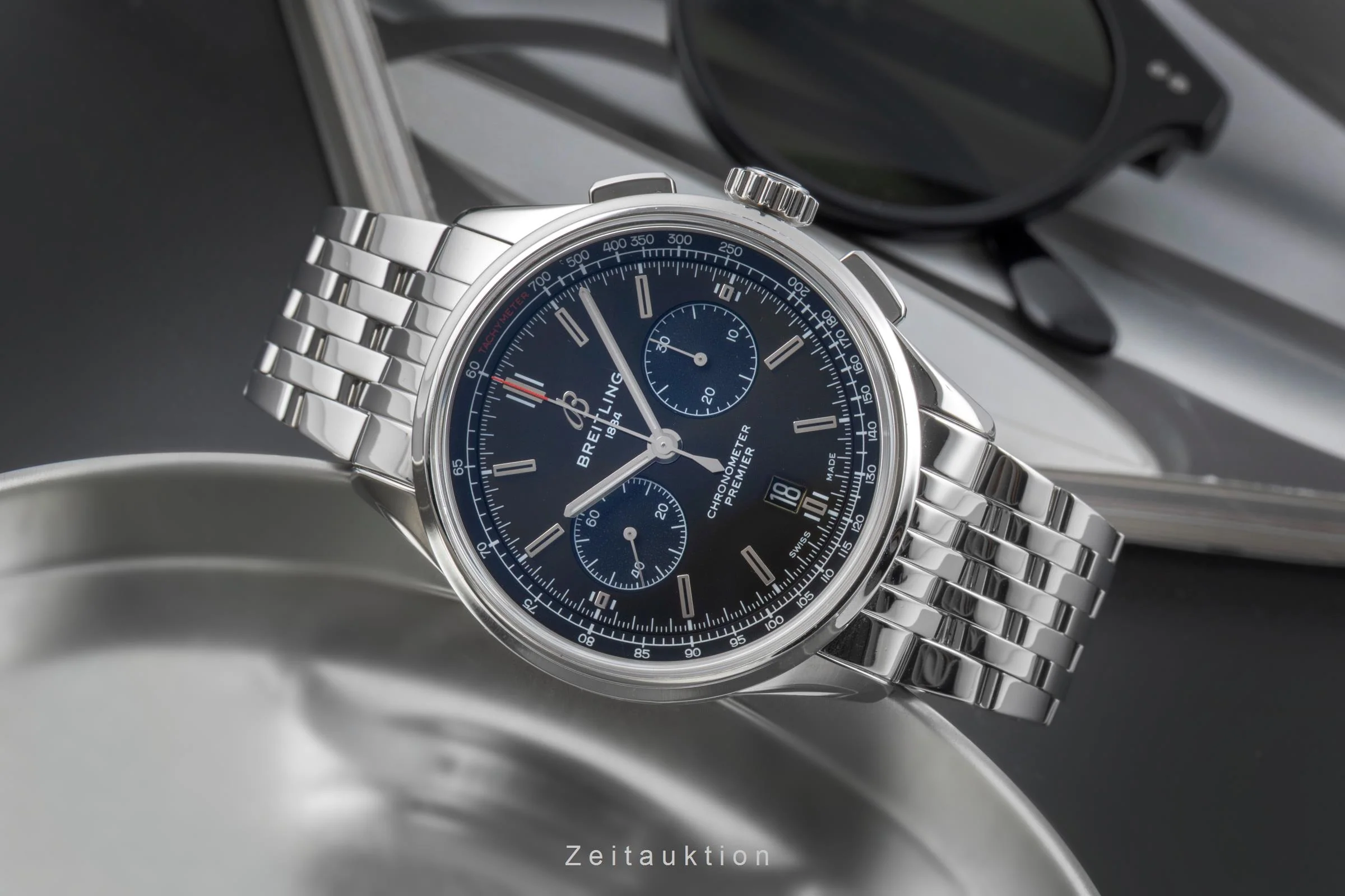 Breitling Premier chronograph steel automatic men's watch AB0118 LP: 9000EUR  [2506139] - Image 3