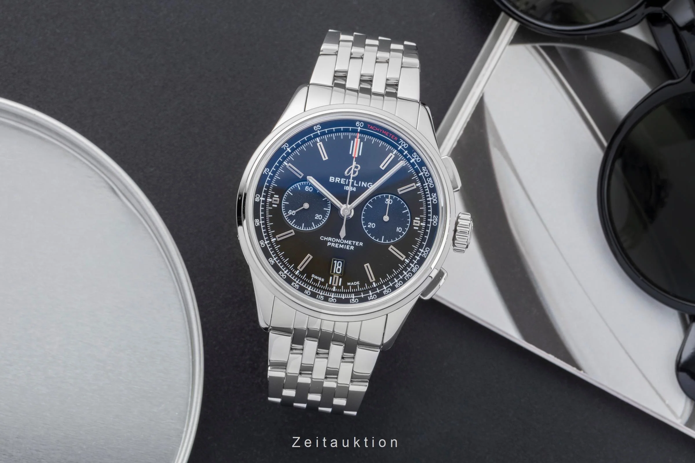 Breitling Premier chronograph steel automatic men's watch AB0118 LP: 9000EUR  [2506139] - Image 4