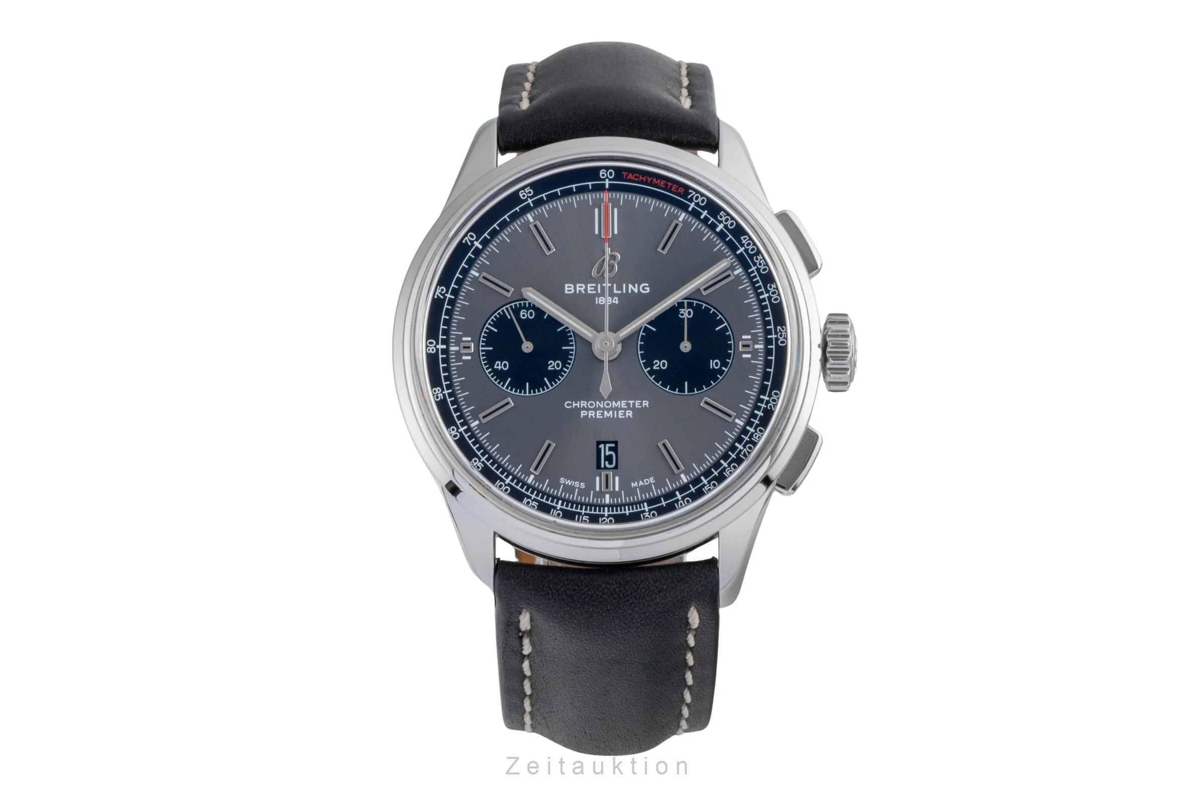 Breitling Premier chronograph steel automatic men's watch AB0118221B1P1 LP: 9050EUR  [2505918] - Image 5