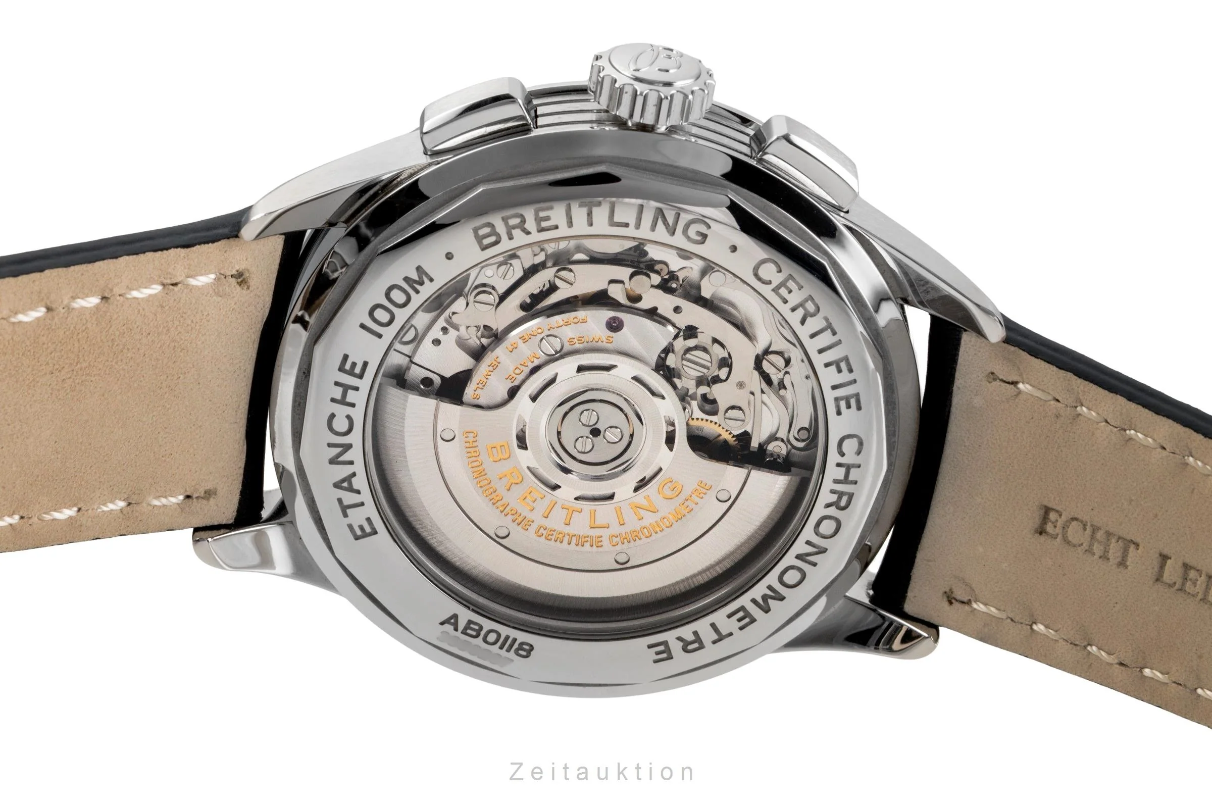 Breitling Premier chronograph steel automatic men's watch AB0118221B1X1 LP: 8450EUR  [2503018] - Image 11