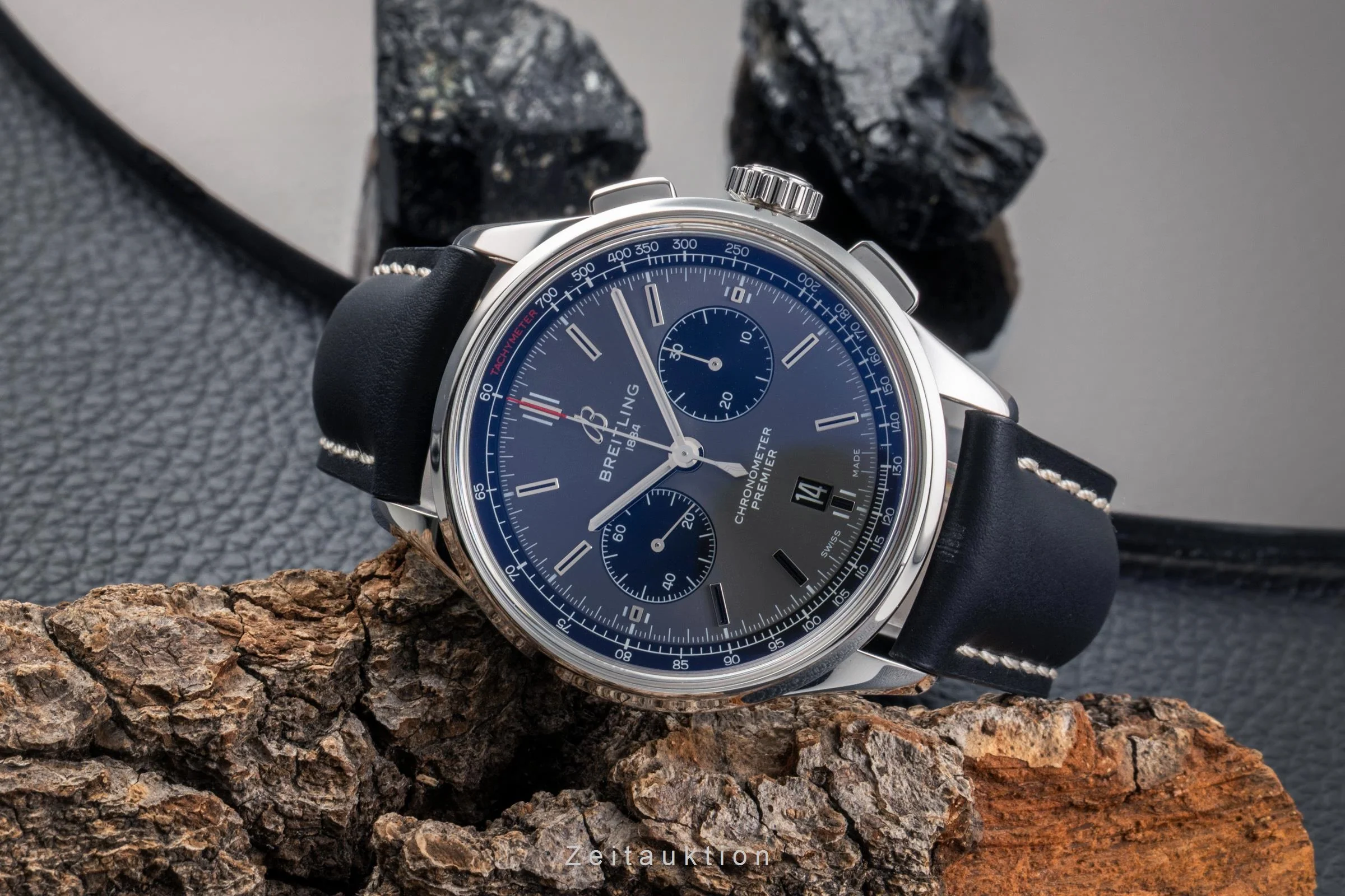 Breitling Premier chronograph steel automatic men's watch AB0118221B1X1 LP: 8450EUR  [2503018] - Image 3
