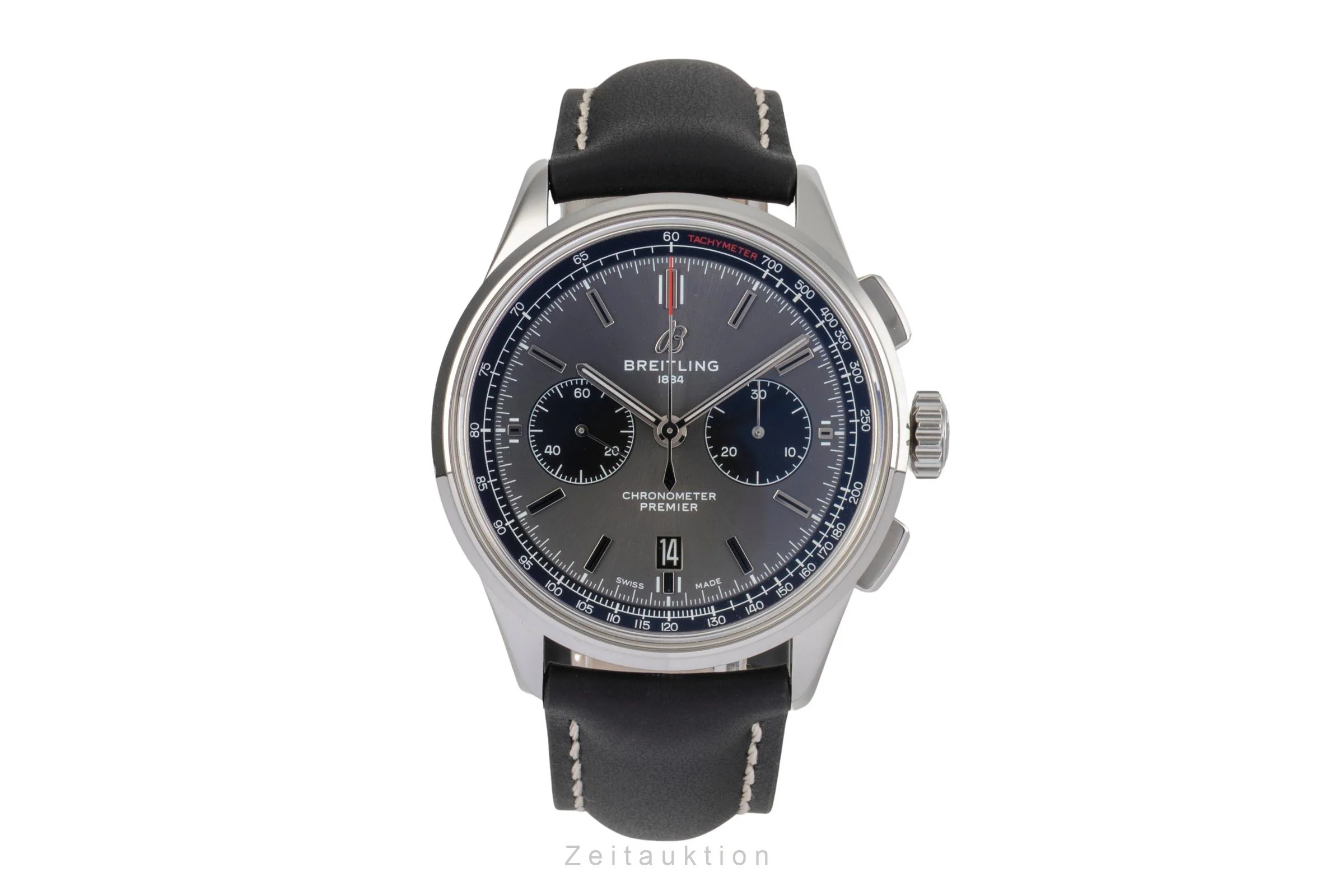 Breitling Premier chronograph steel automatic men's watch AB0118221B1X1 LP: 8450EUR  [2503018] - Image 5