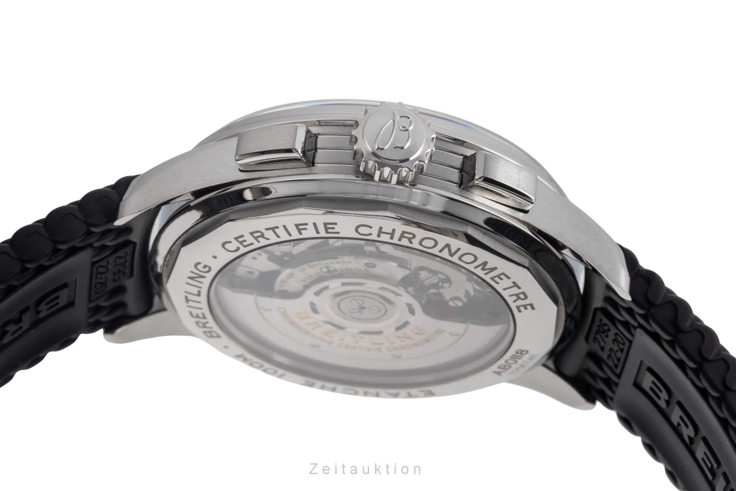 Breitling Premier chronograph steel automatic men's watch AB0118221G1P1 LP: 8050EUR  [2502060] - Image 10