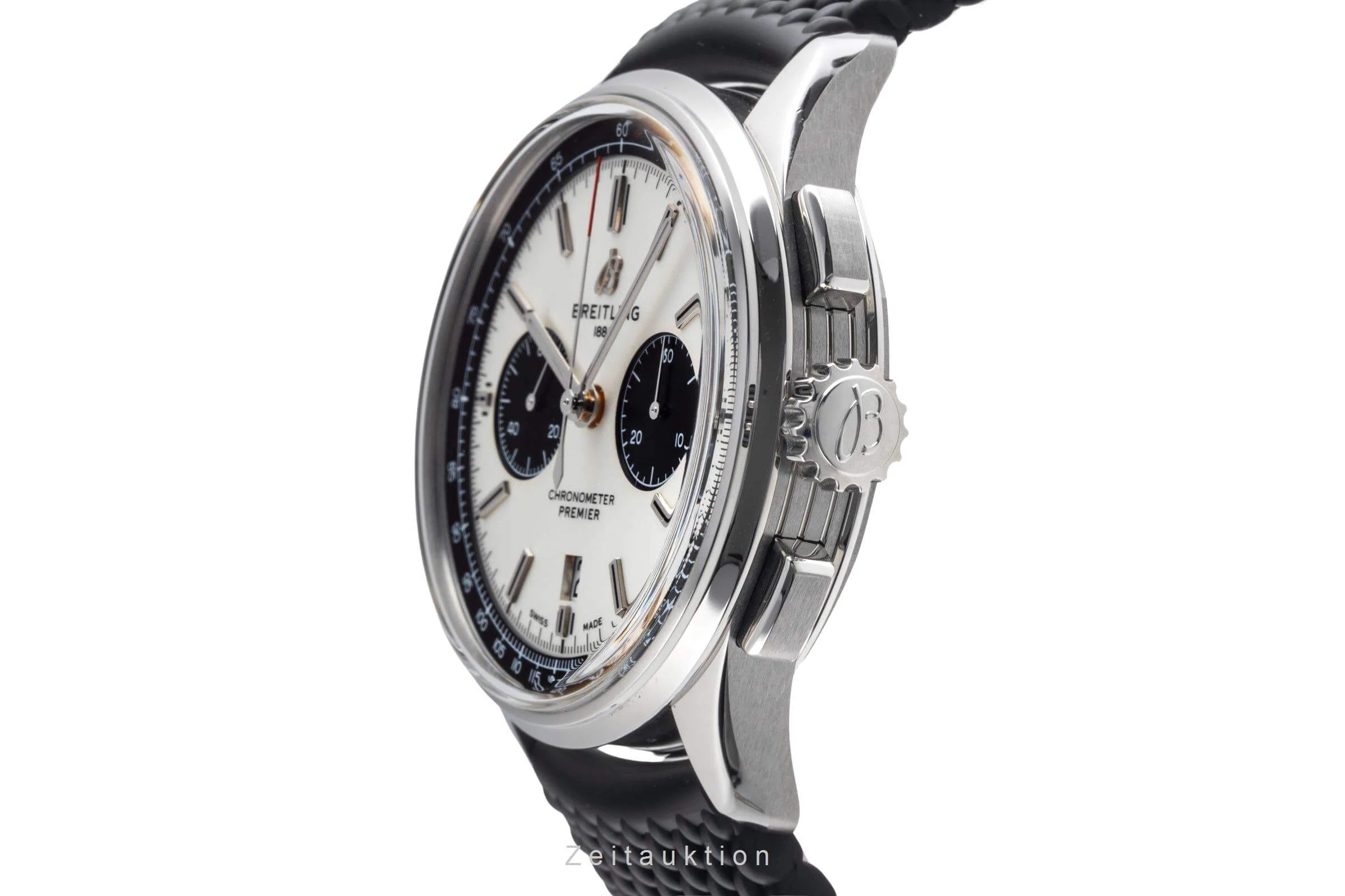 Breitling Premier chronograph steel automatic men's watch AB0118221G1P1 LP: 8050EUR  [2502060] - Image 7