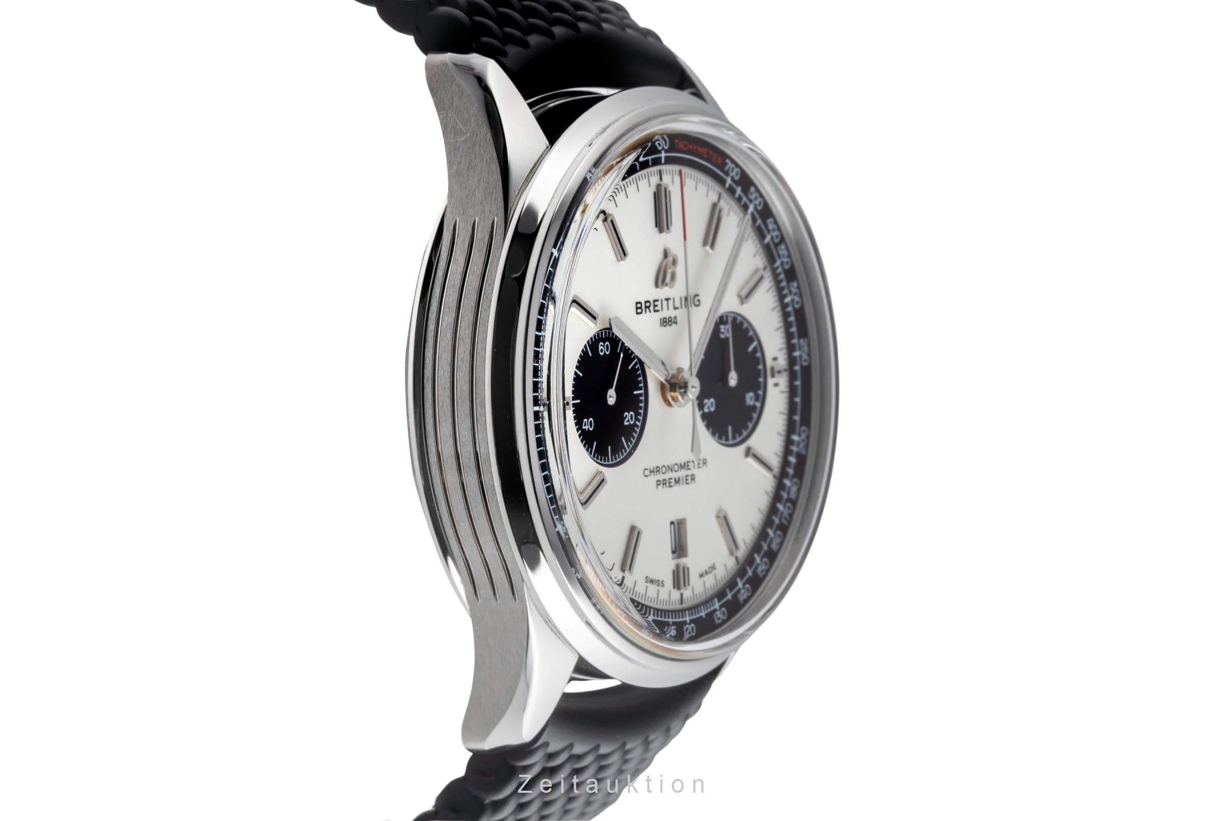Breitling Premier chronograph steel automatic men's watch AB0118221G1P1 LP: 8050EUR  [2502060] - Image 8