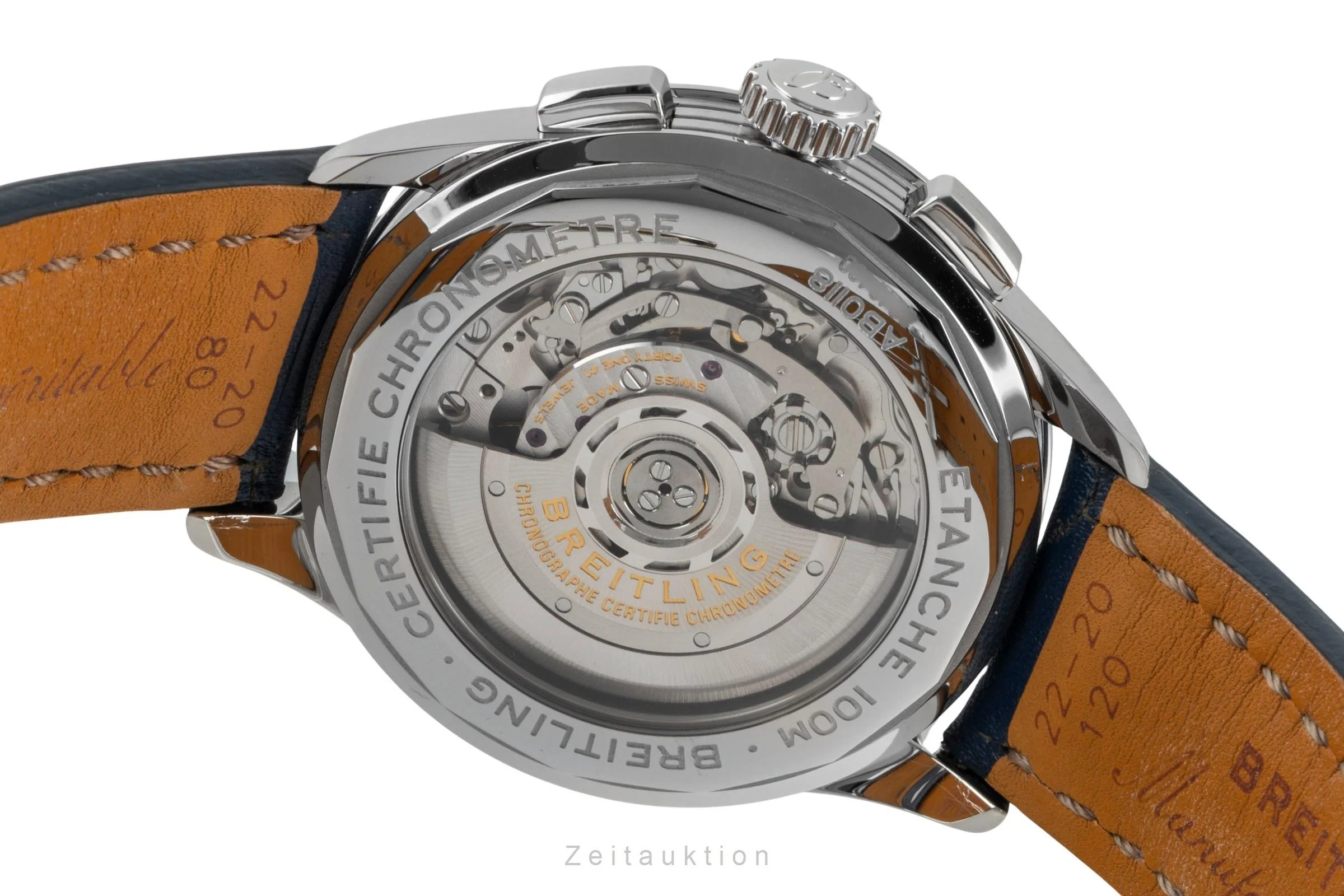 Breitling Premier chronograph steel automatic men's watch AB0118221G1P2 LP: 8750EUR  [2506410] - Image 11