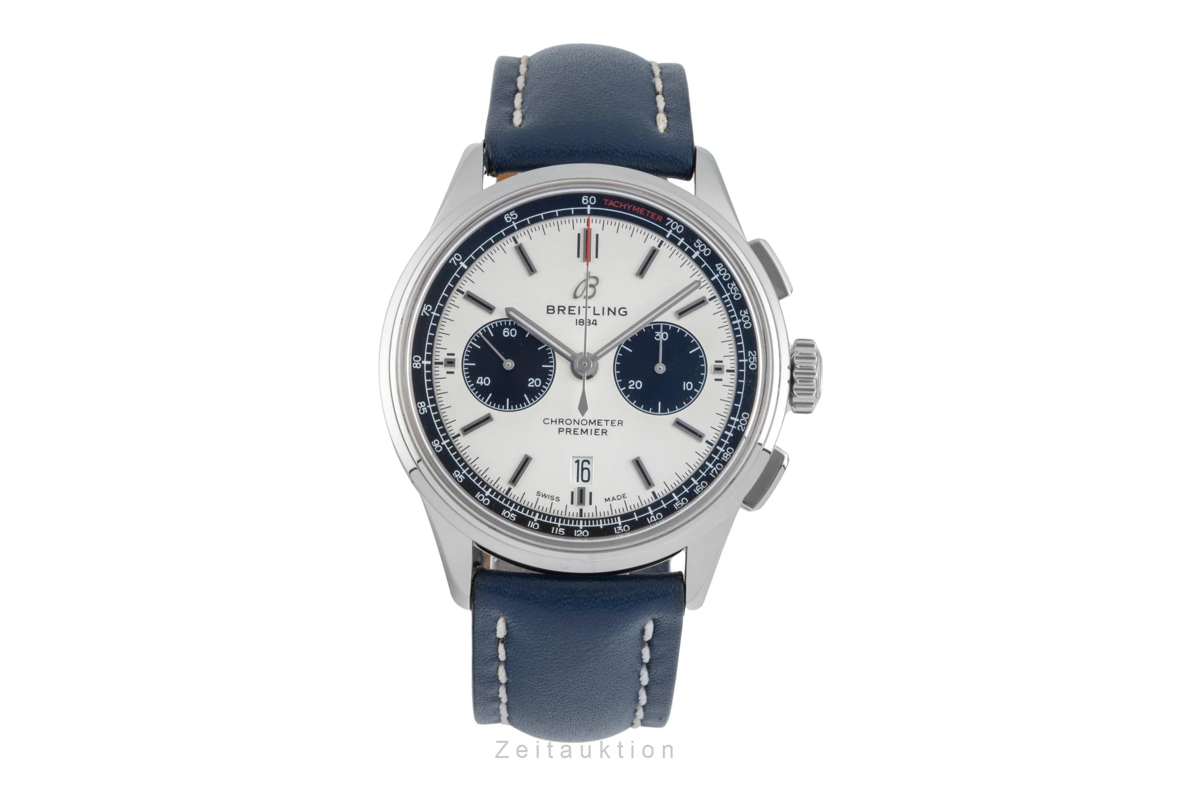 Breitling Premier chronograph steel automatic men's watch AB0118221G1P2 LP: 8750EUR  [2506410] - Image 5