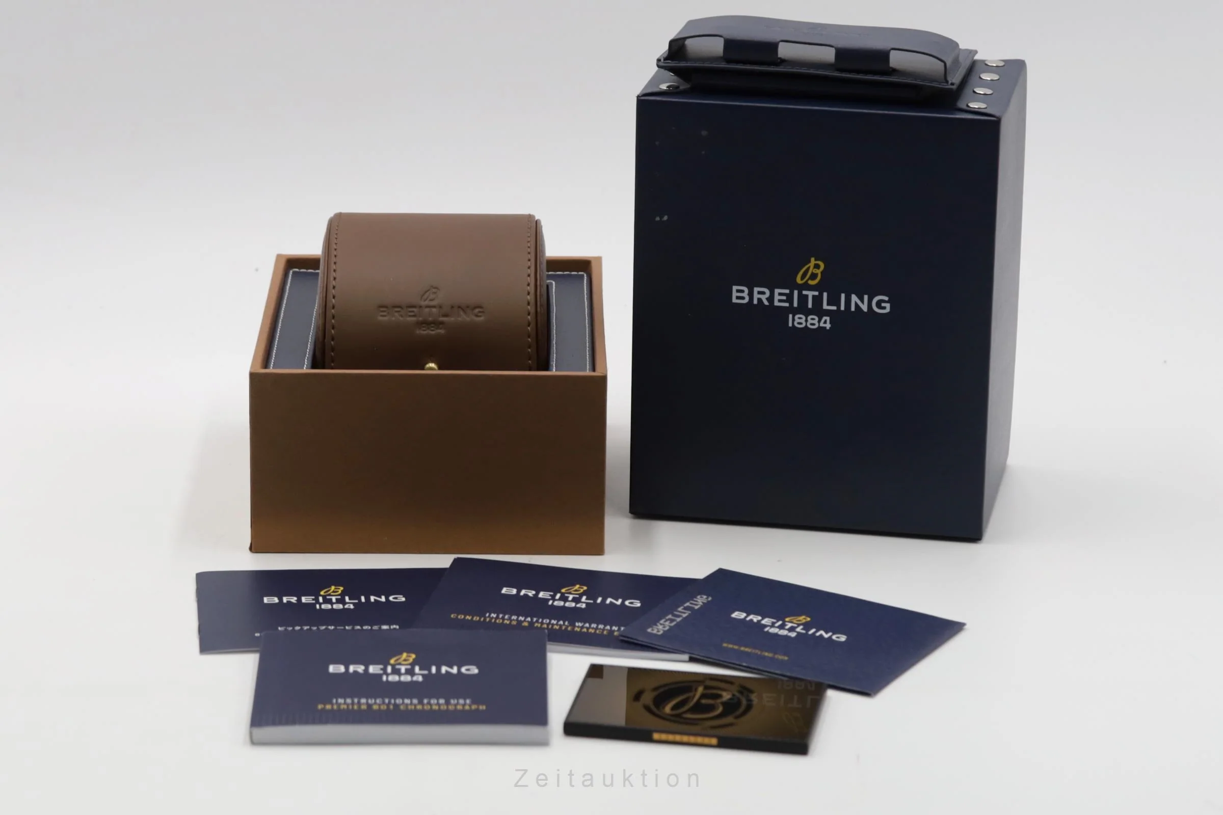 Breitling Premier chronograph steel automatic men's watch AB0118221G1P2 LP: 8750EUR  [2506410] - Image 9