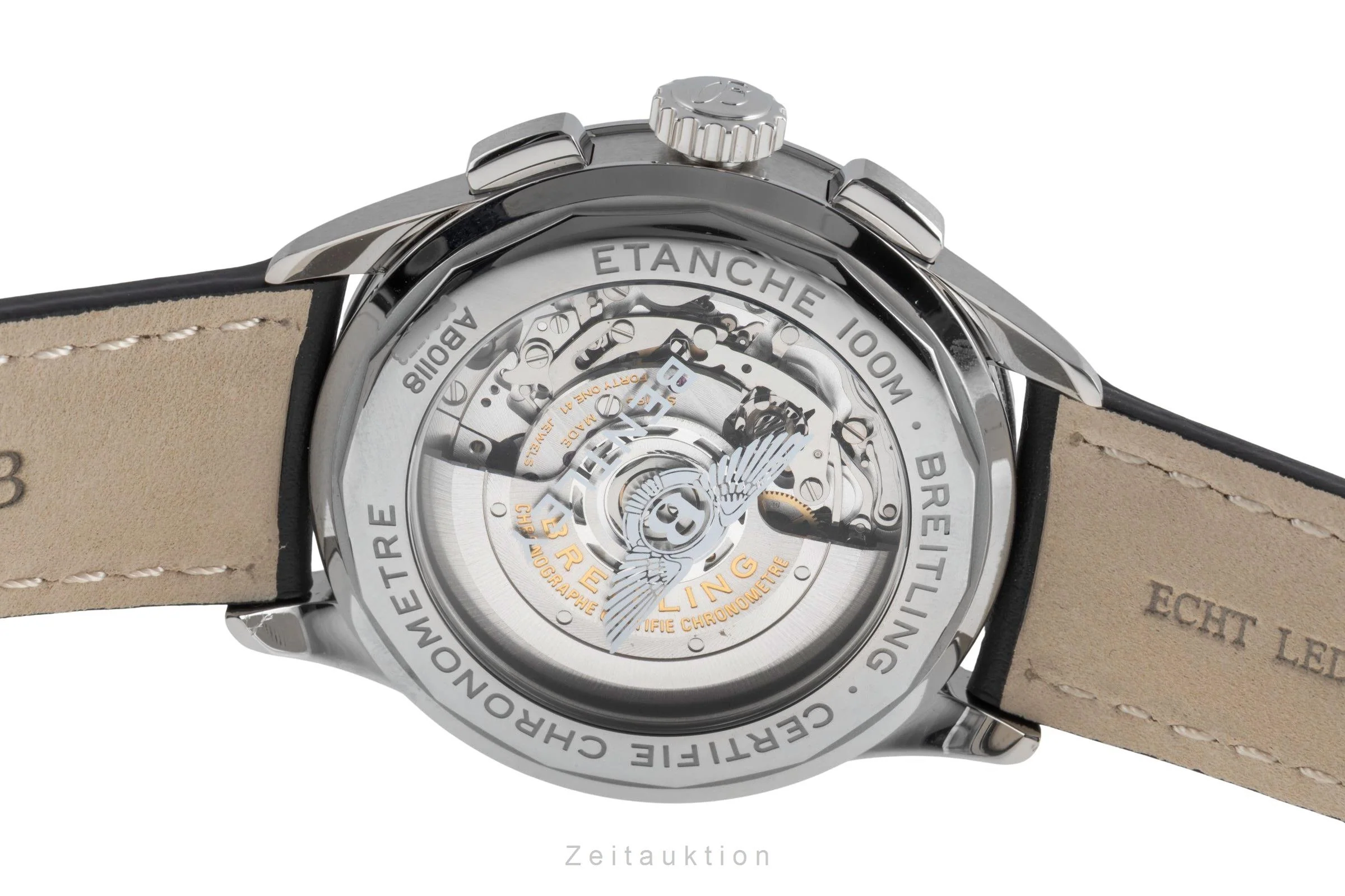 Breitling Premier chronograph steel automatic men's watch AB0118A11L1X1  [2501027] - Image 12