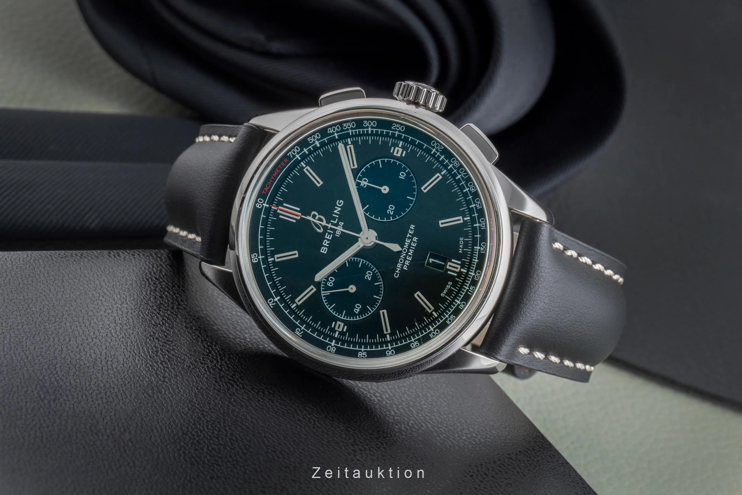 Breitling Premier chronograph steel automatic men's watch AB0118A11L1X1  [2501027] - Image 3