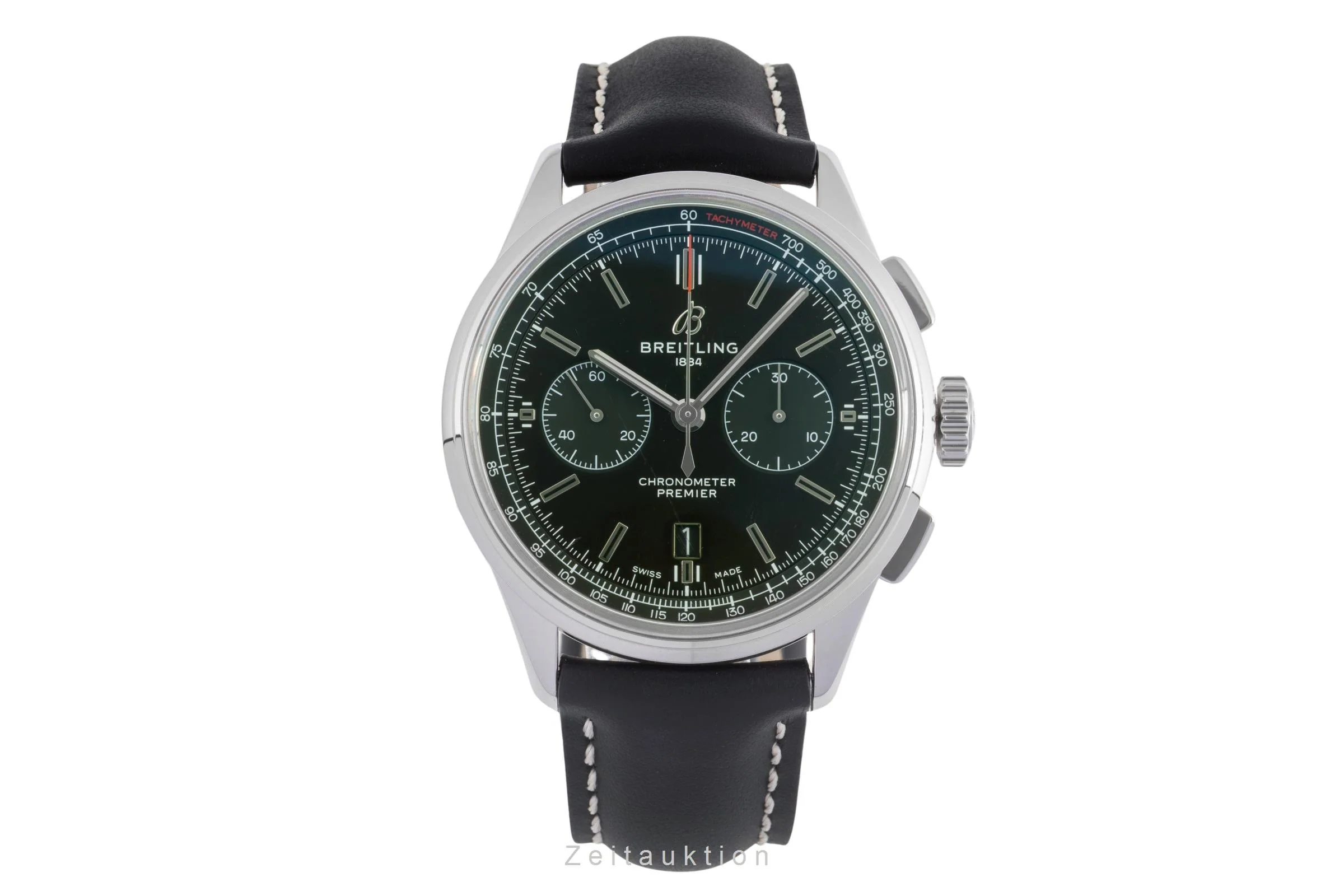 Breitling Premier chronograph steel automatic men's watch AB0118A11L1X1  [2501027] - Image 5