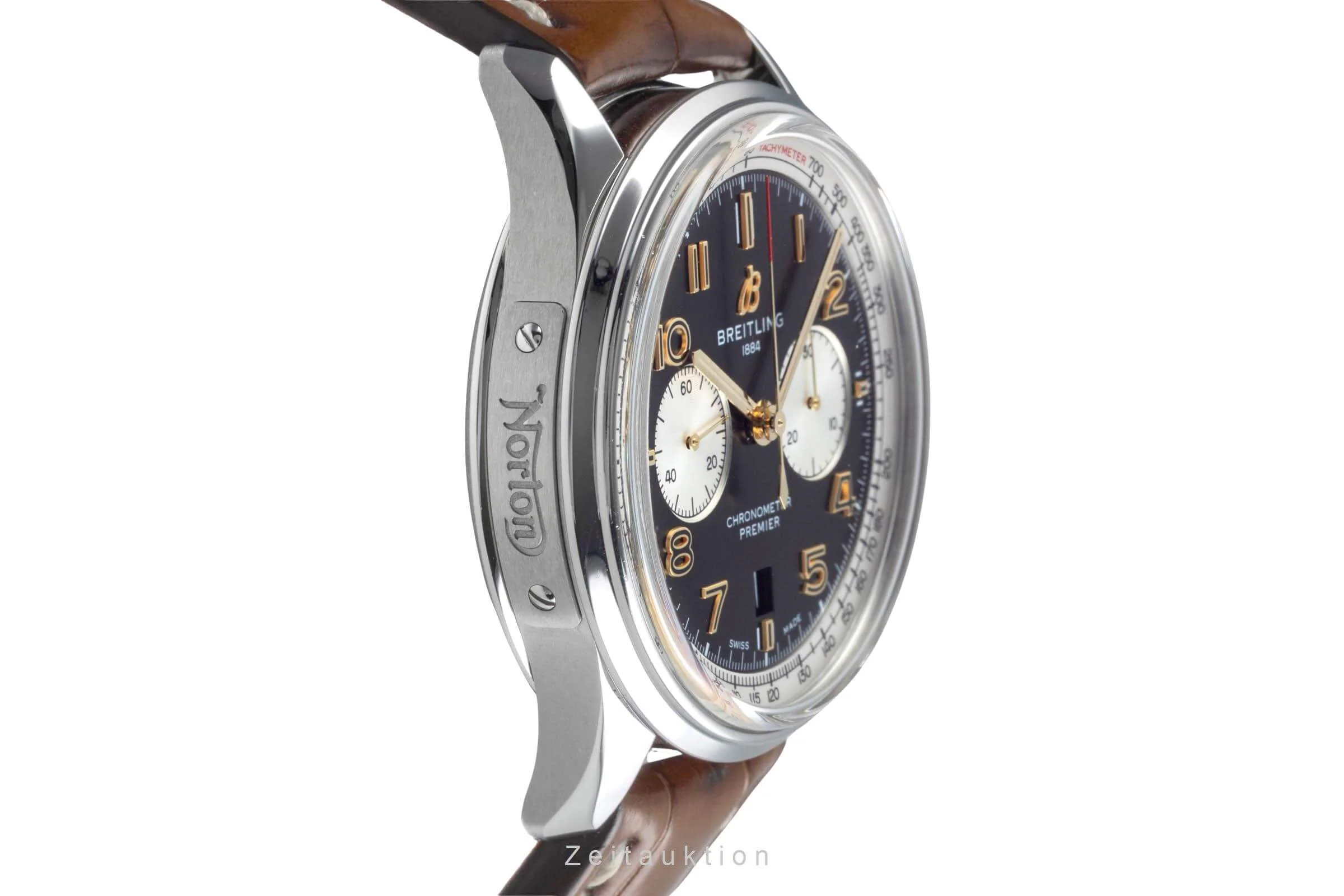 Breitling Premier chronograph steel automatic men's watch AB0118A21B1X2 LP: 8850EUR  [2501029] - Image 8