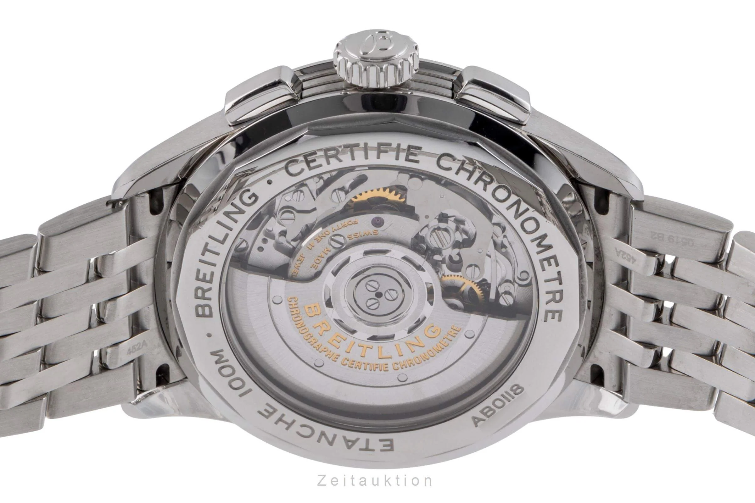 Breitling Premier chronograph steel automatic men's watch AB0118A61C1X1 LP: 8700EUR  [2501028] - Image 10