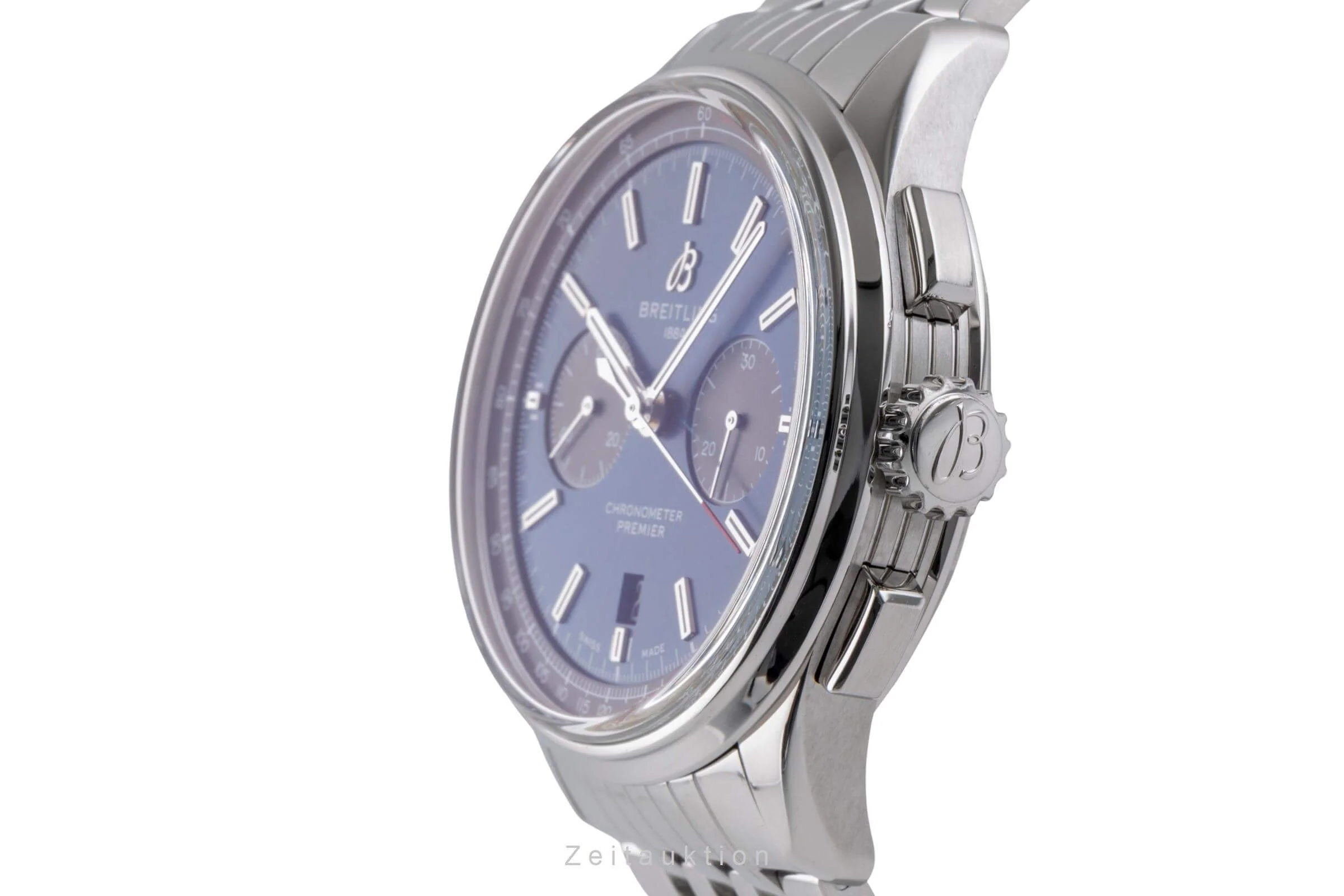 Breitling Premier chronograph steel automatic men's watch AB0118A61C1X1 LP: 8700EUR  [2501028] - Image 7