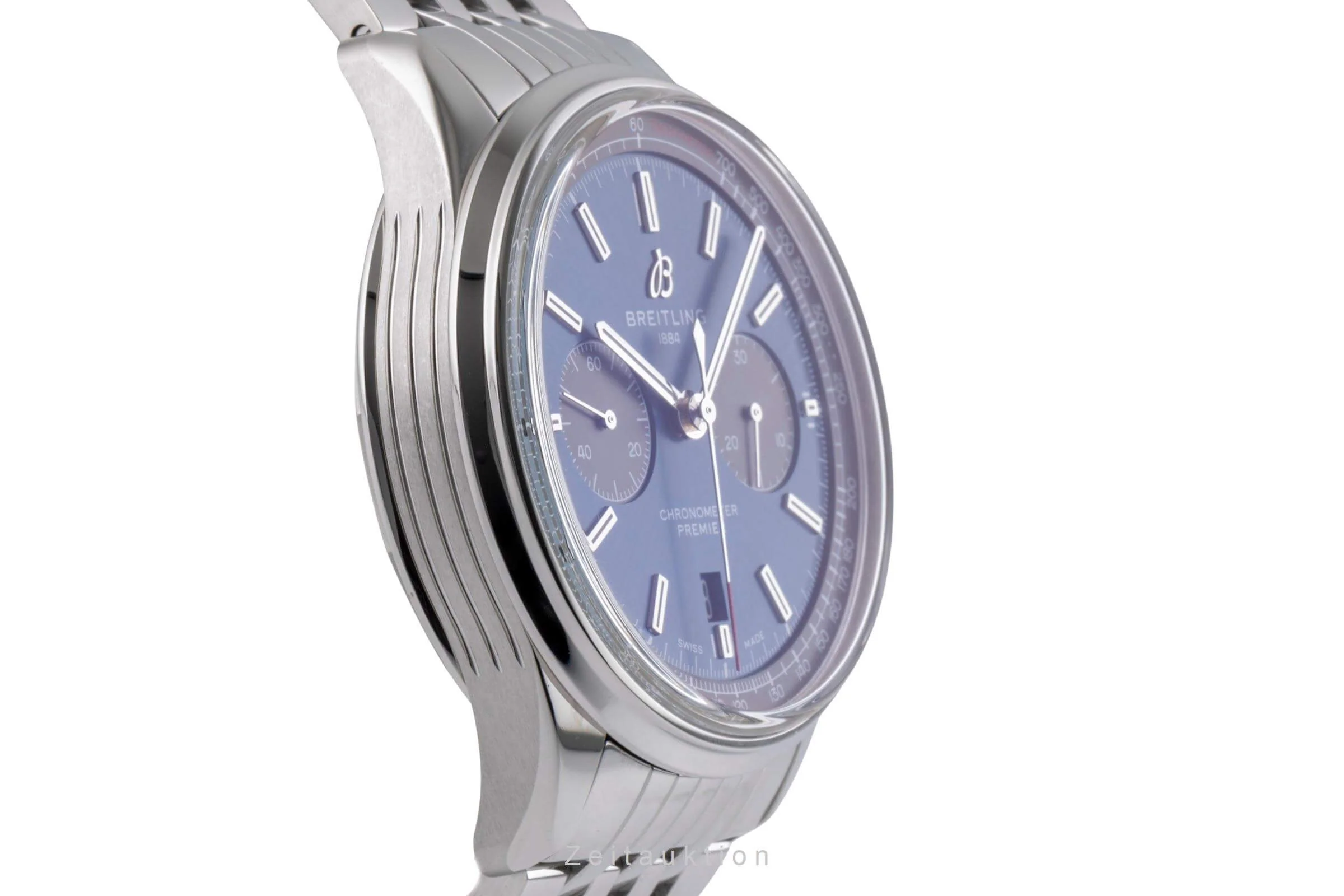 Breitling Premier chronograph steel automatic men's watch AB0118A61C1X1 LP: 8700EUR  [2501028] - Image 8