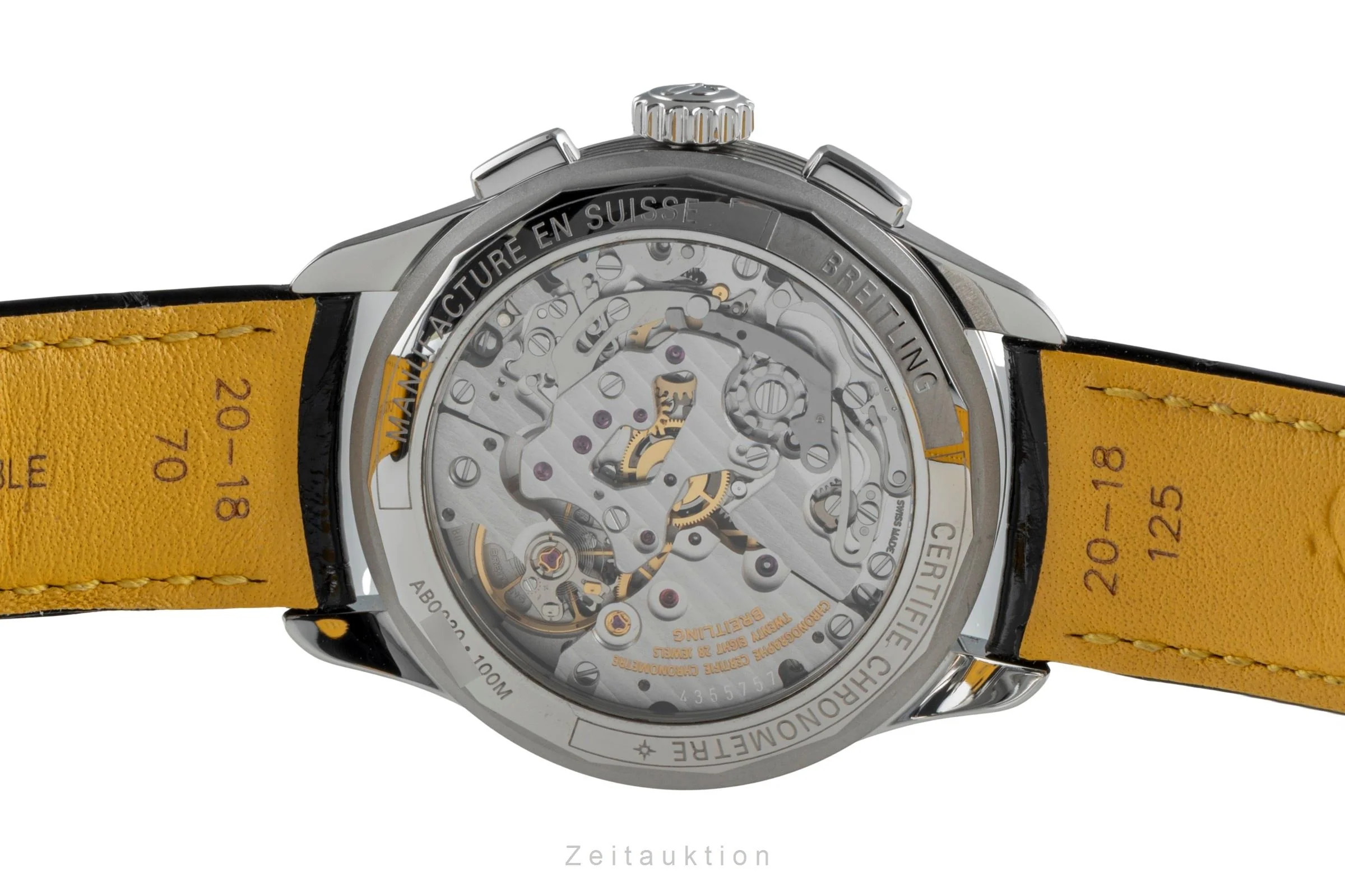 Breitling Premier chronograph steel manual winding men's watch AB0930  [2506100] - Image 12