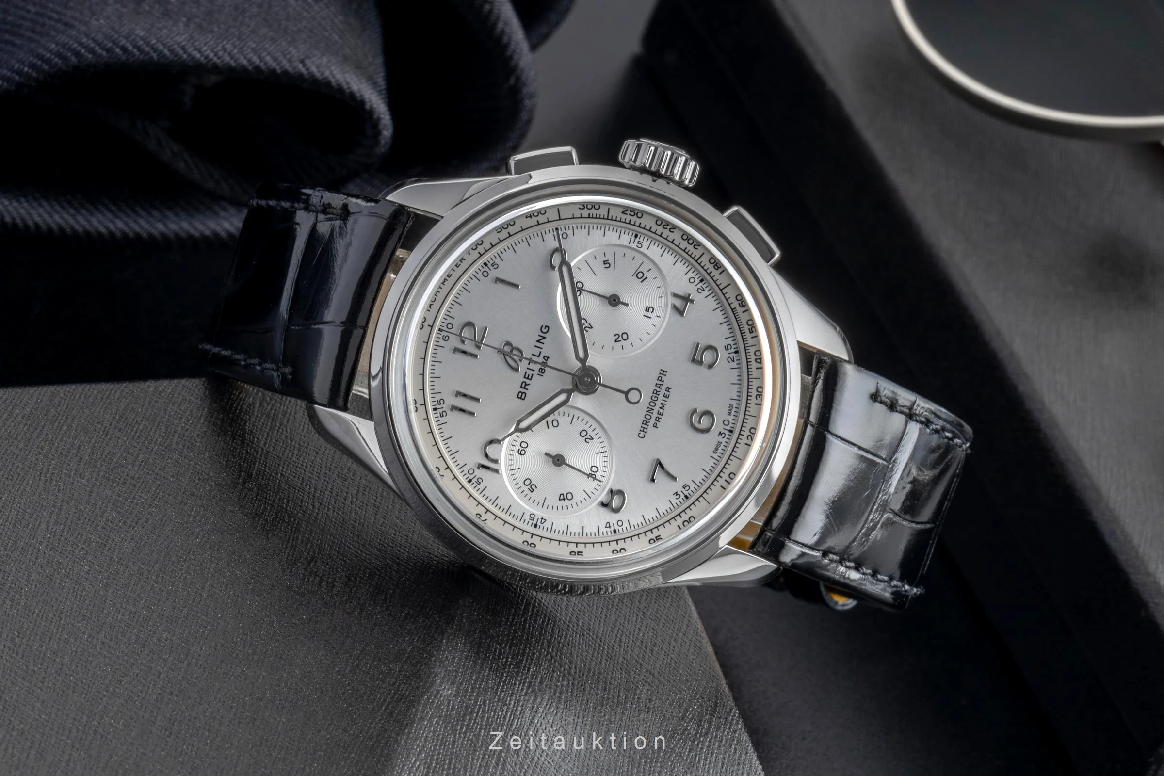 Breitling Premier chronograph steel manual winding men's watch AB0930  [2506100] - Image 3