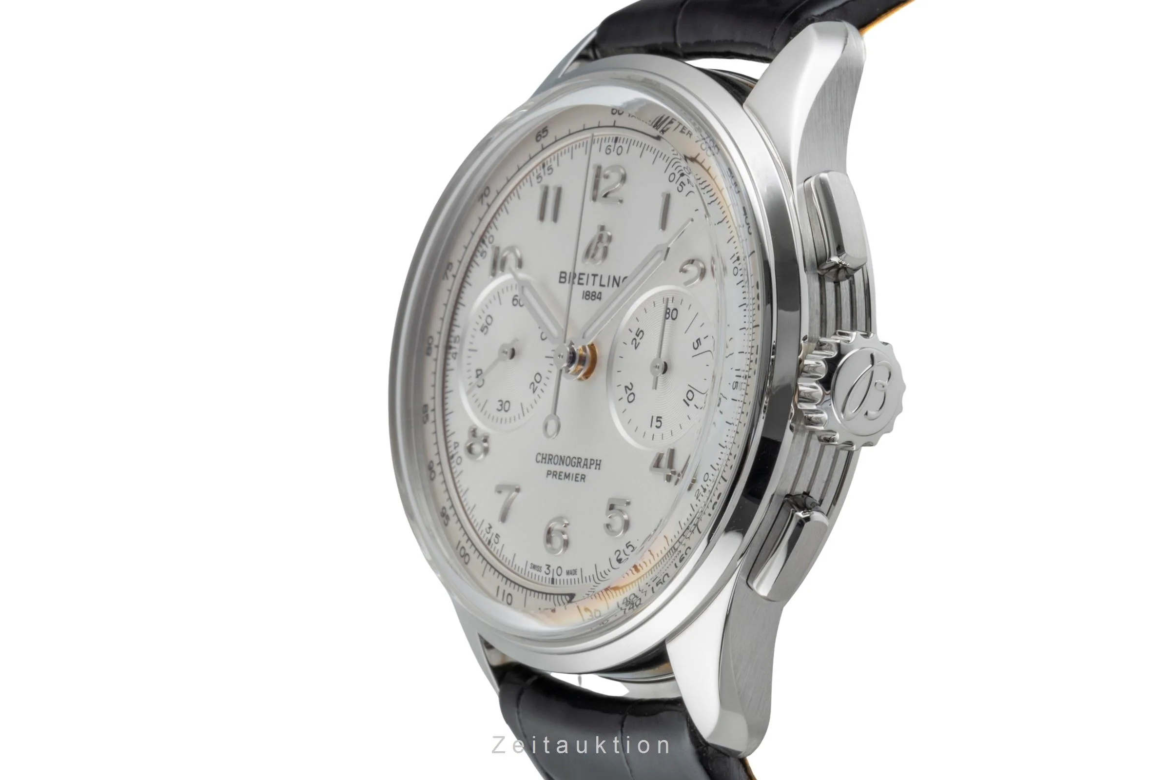 Breitling Premier chronograph steel manual winding men's watch AB0930  [2506100] - Image 7