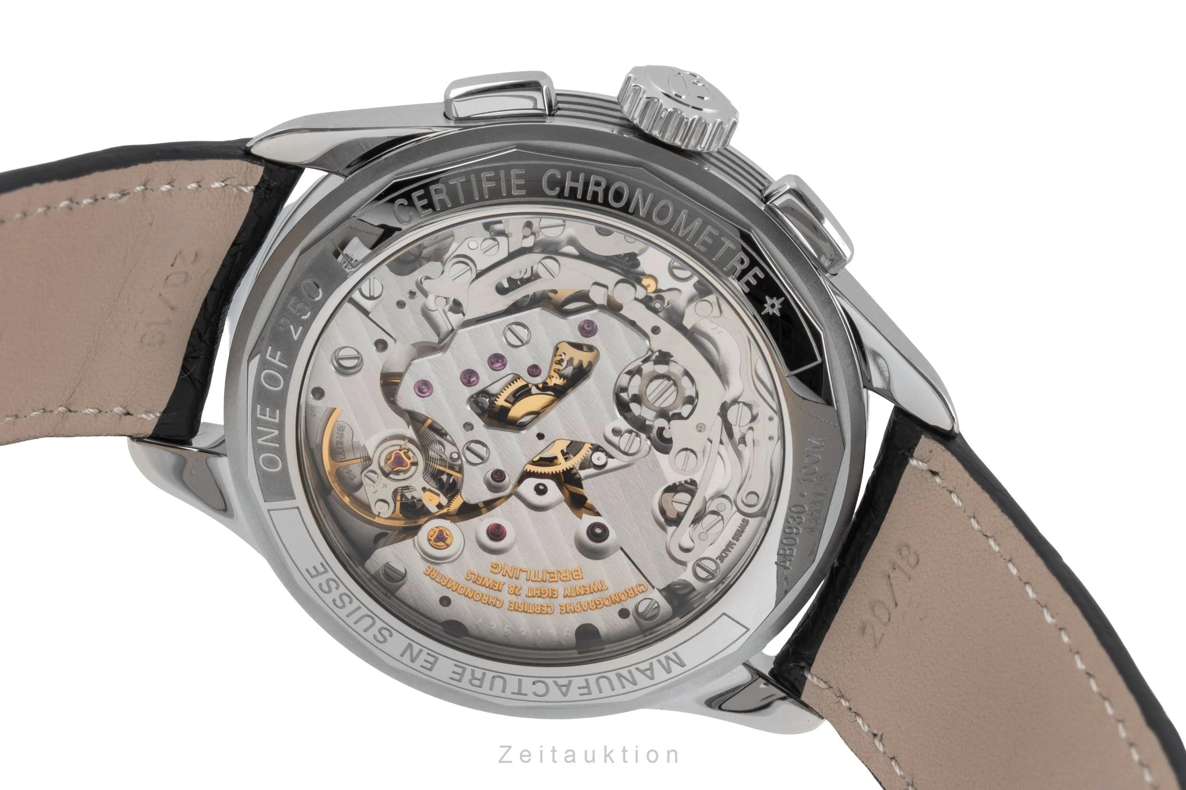 Breitling Premier chronograph steel manual winding men's watch AB0930D41K1P1 Limited  [2506434] - Image 12